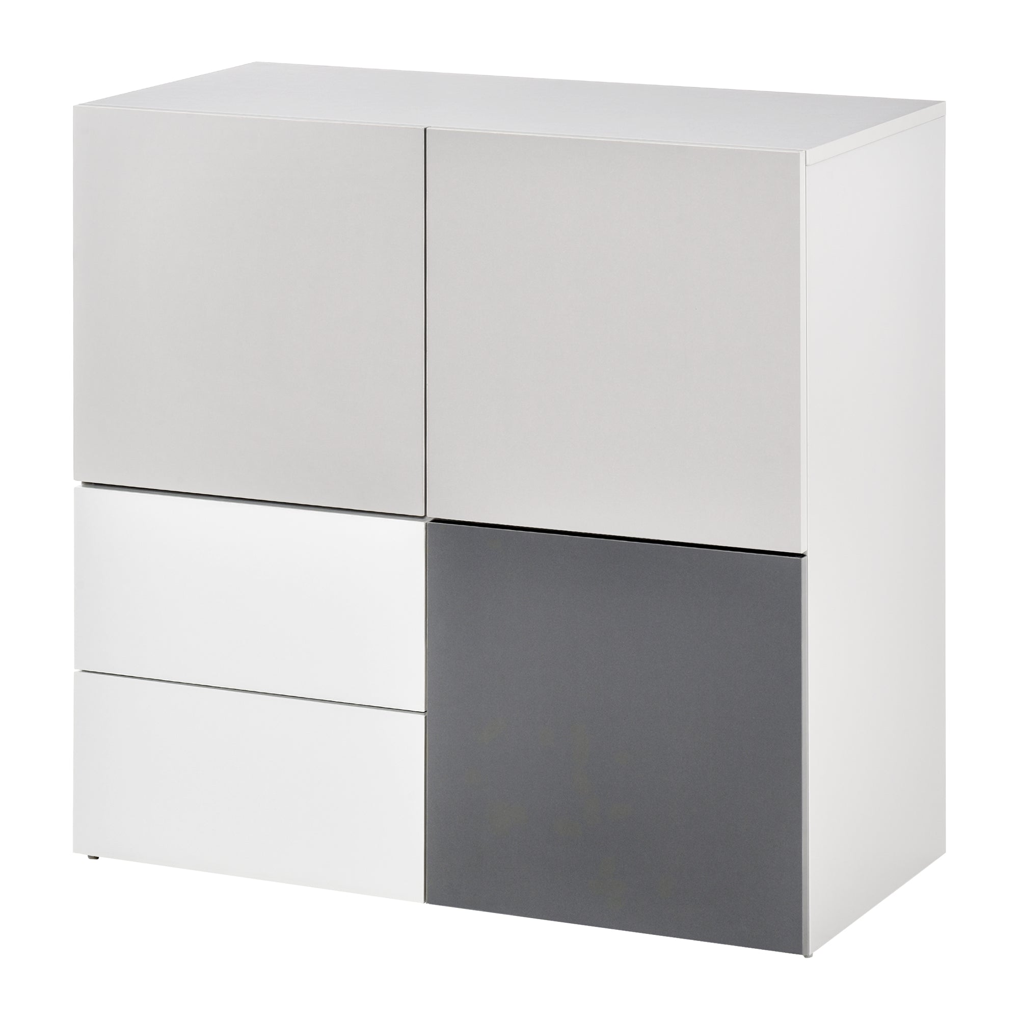 Multipurpose Cabinet with Drawers and Doors in Wood, Furniture for Living Room, Bedroom, Office