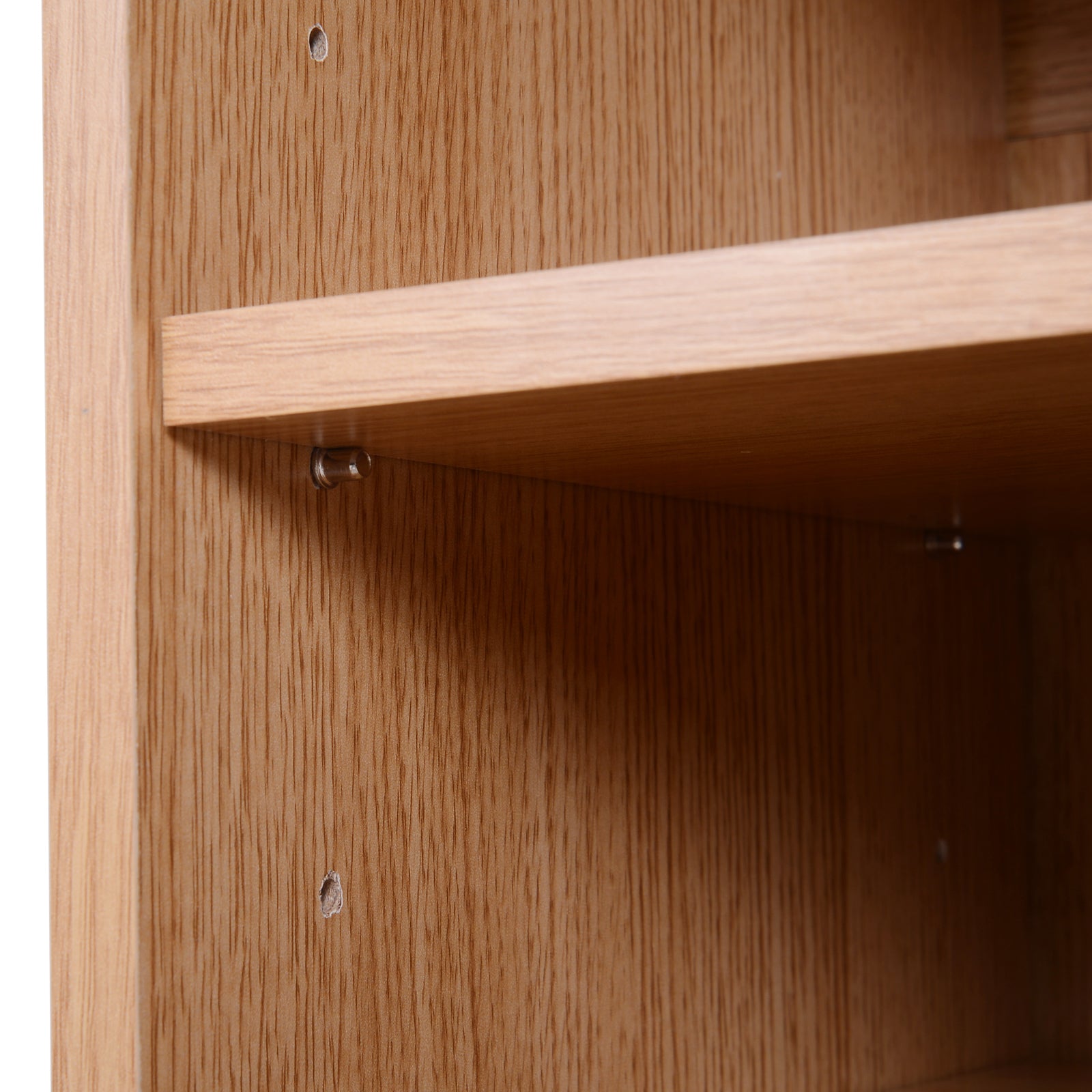 Cabinet Console Low Cabinet Multipurpose Storage Organizer for Kitchen Dining Room Living Room Bathroom with Doors and Adjustable Shelves 80x32x91 cm