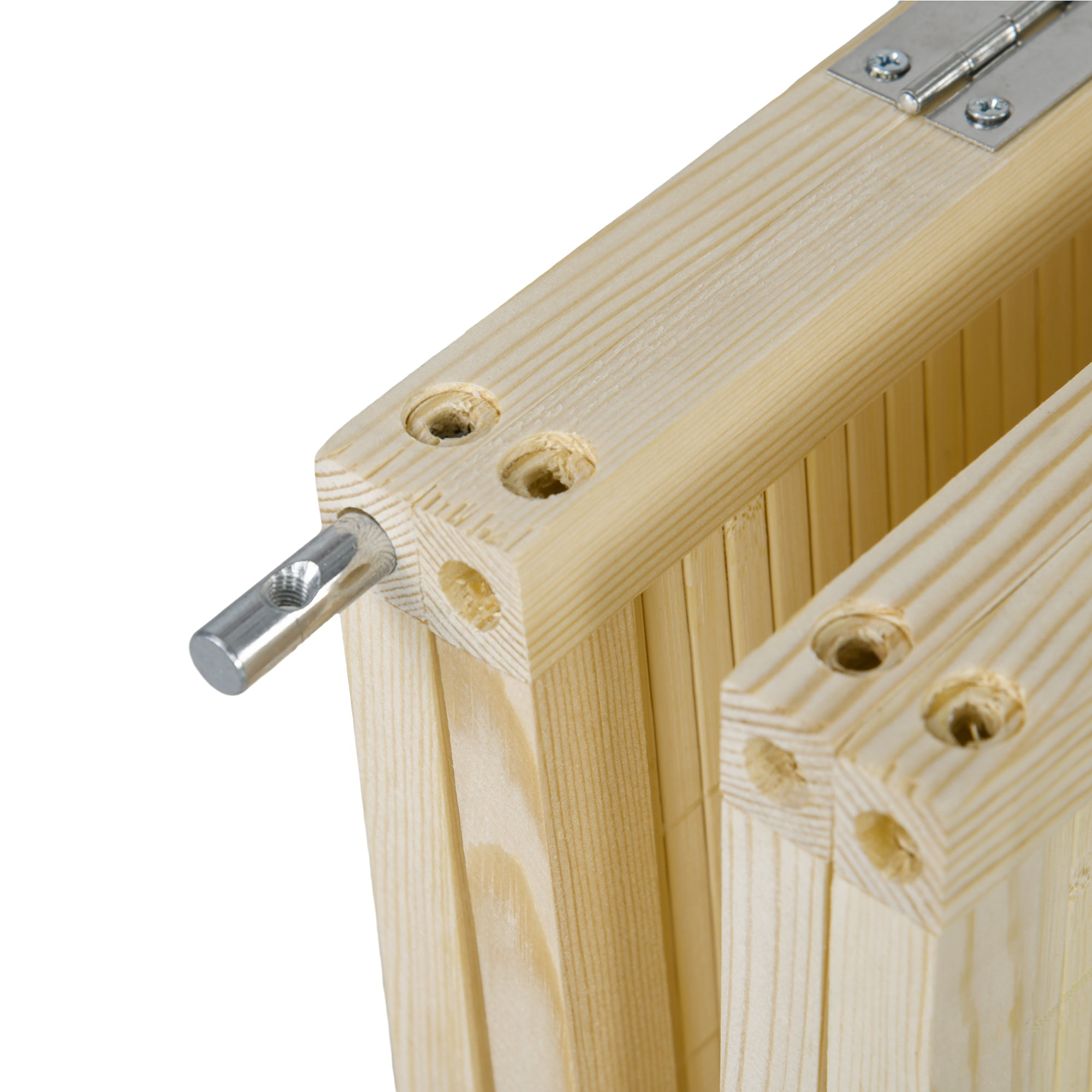 Bamboo Indoor Room Divider 6 Panels 106.3 x 70.9 inches Folding Room Separator - Natural