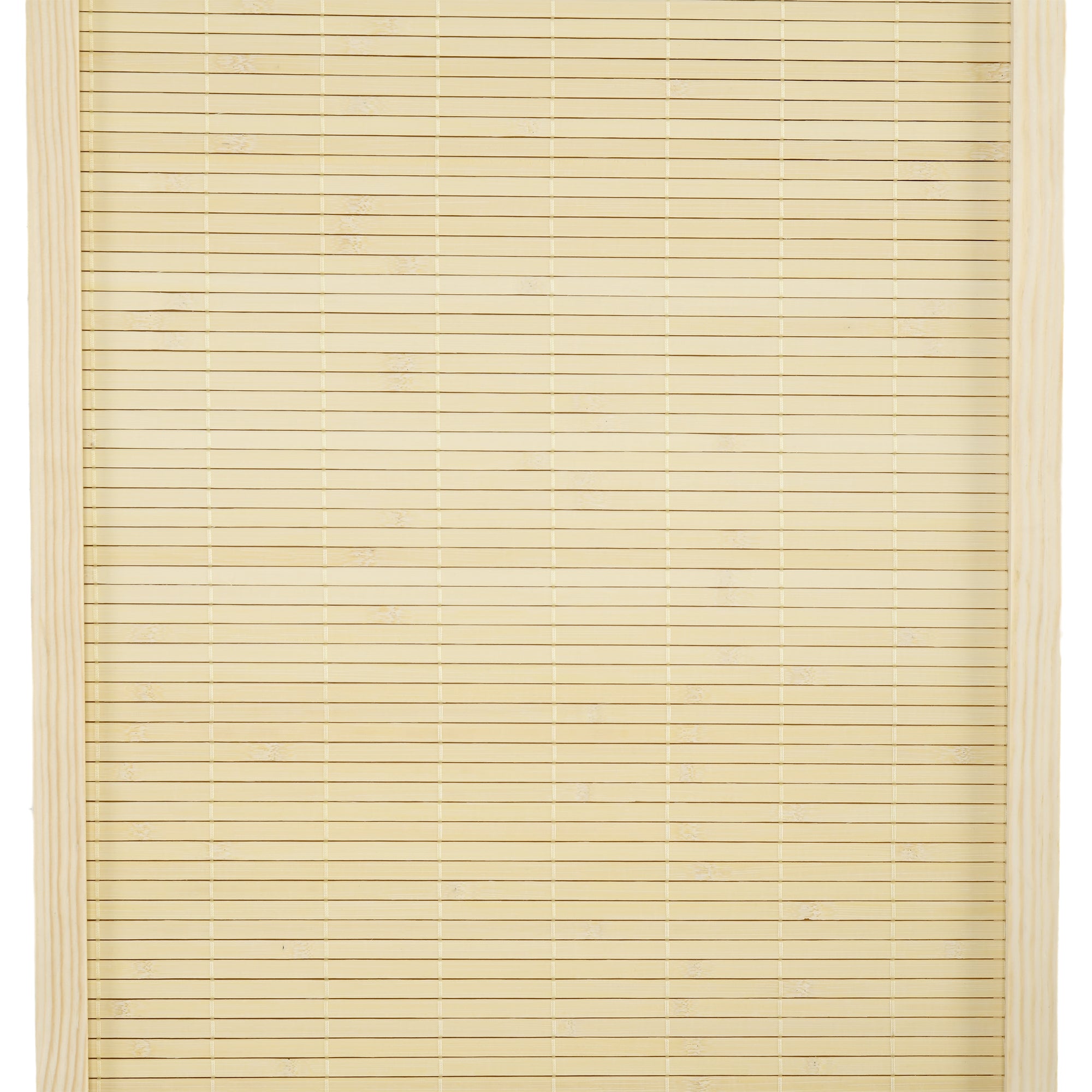 Bamboo Indoor Room Divider 4 Panels 180 x 180 cm Foldable Room Separator - Natural