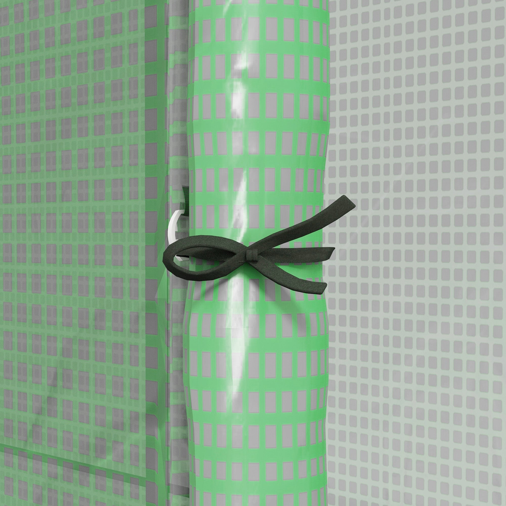 Film Greenhouse, Greenhouse, Greenhouse with Two Doors, Windproof Tomato House with Side Window, UV Protection for Garden, PE, Green, 200 x 80 x 200 cm