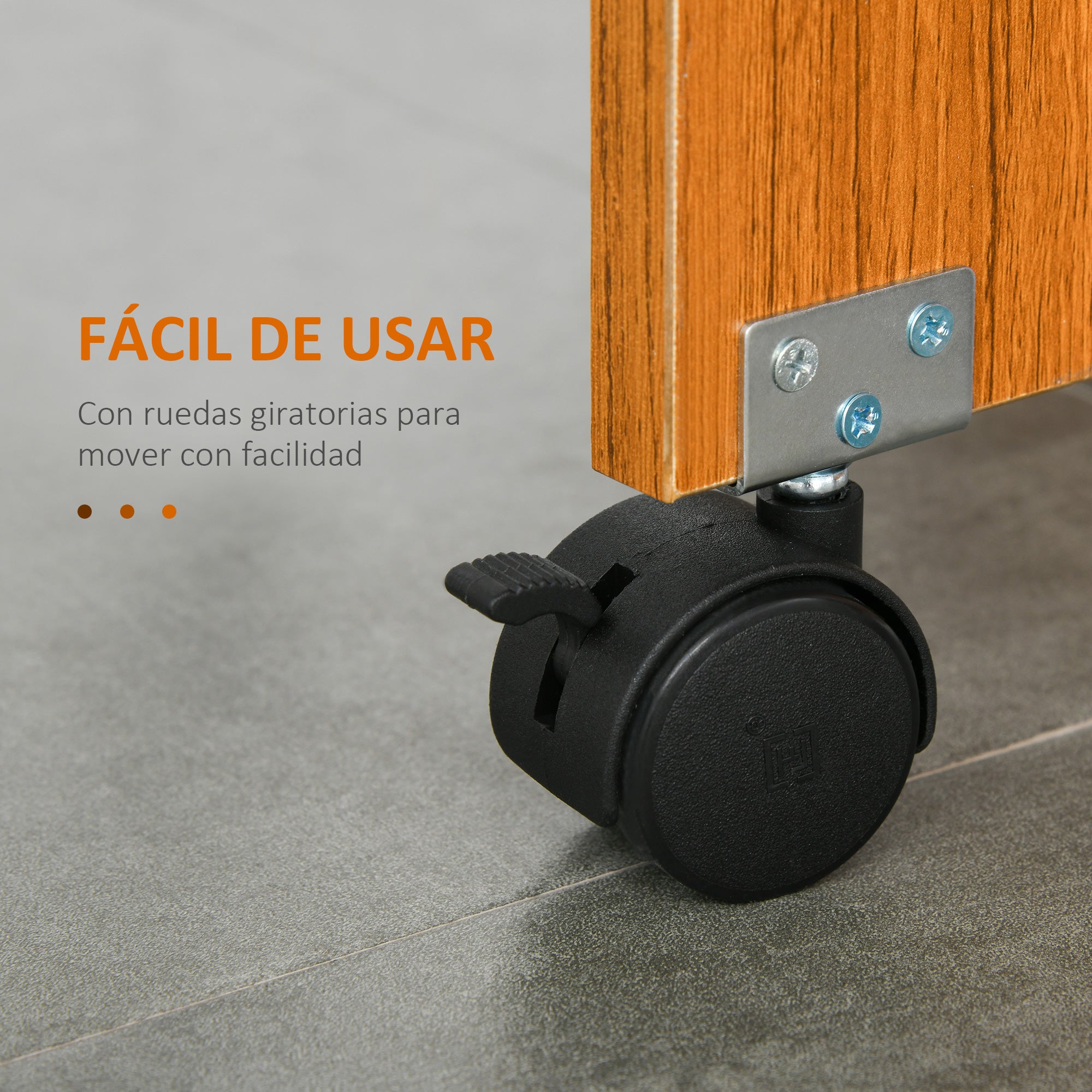 Folding Dining Table with Wheels Folding Kitchen Table Multifunctional Side Table with 2 Foldable Wings 120x80x73 cm White and Teak