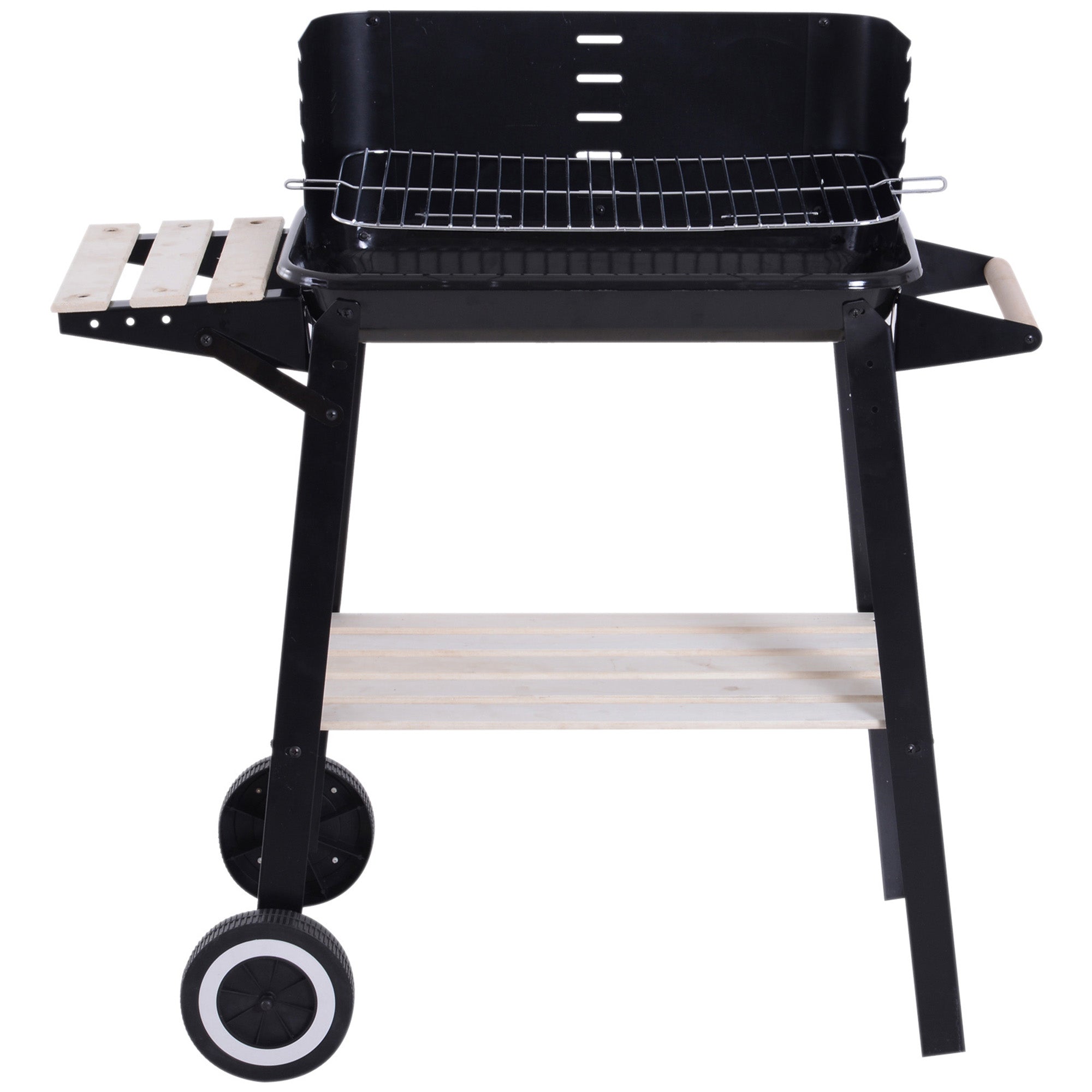 Charcoal Barbecue Grill BBQ Picnic Outdoor Garden Camping 83x46x87 cm