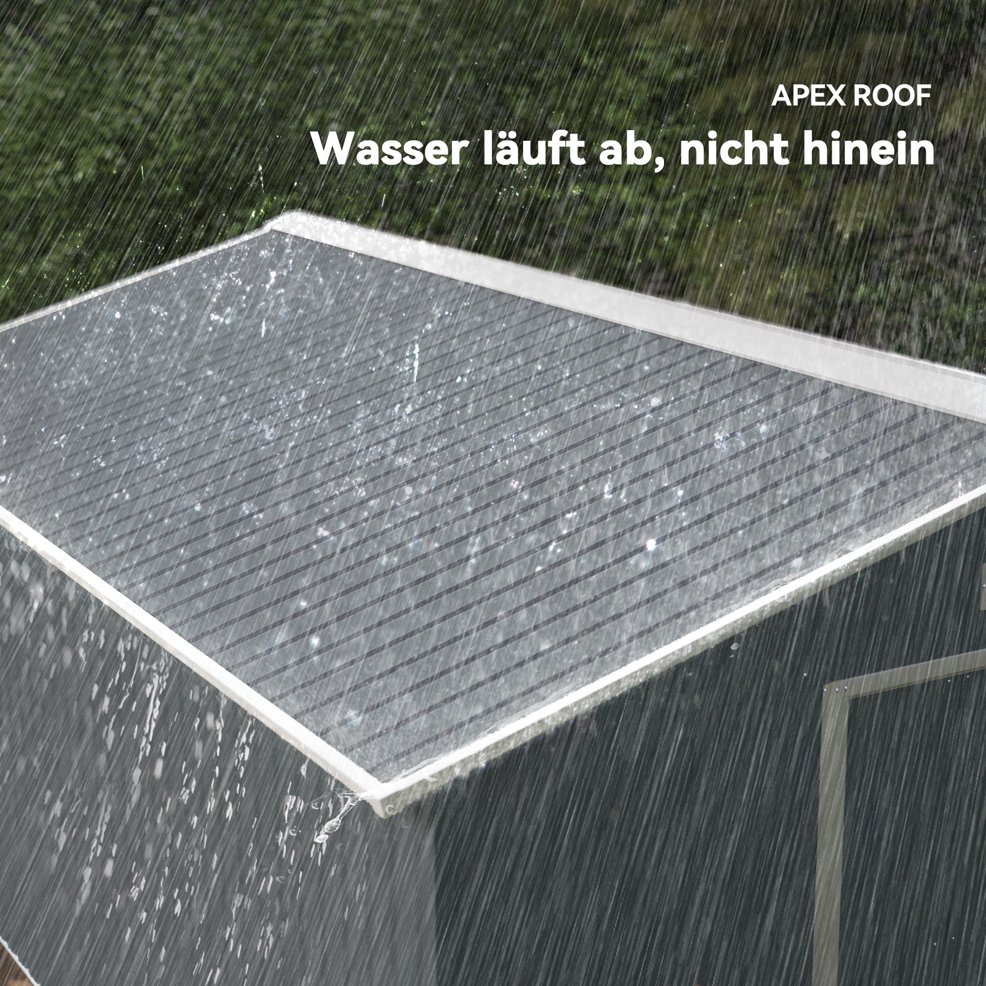 Metal Tool Shed 26.2m³ 340x386x200cm Equipment Shed with Gable Roof Foundation Sliding Door Weatherproof Garden House Outdoor Garden Shed Cabinet for Outdoor Use, Charcoal Gray