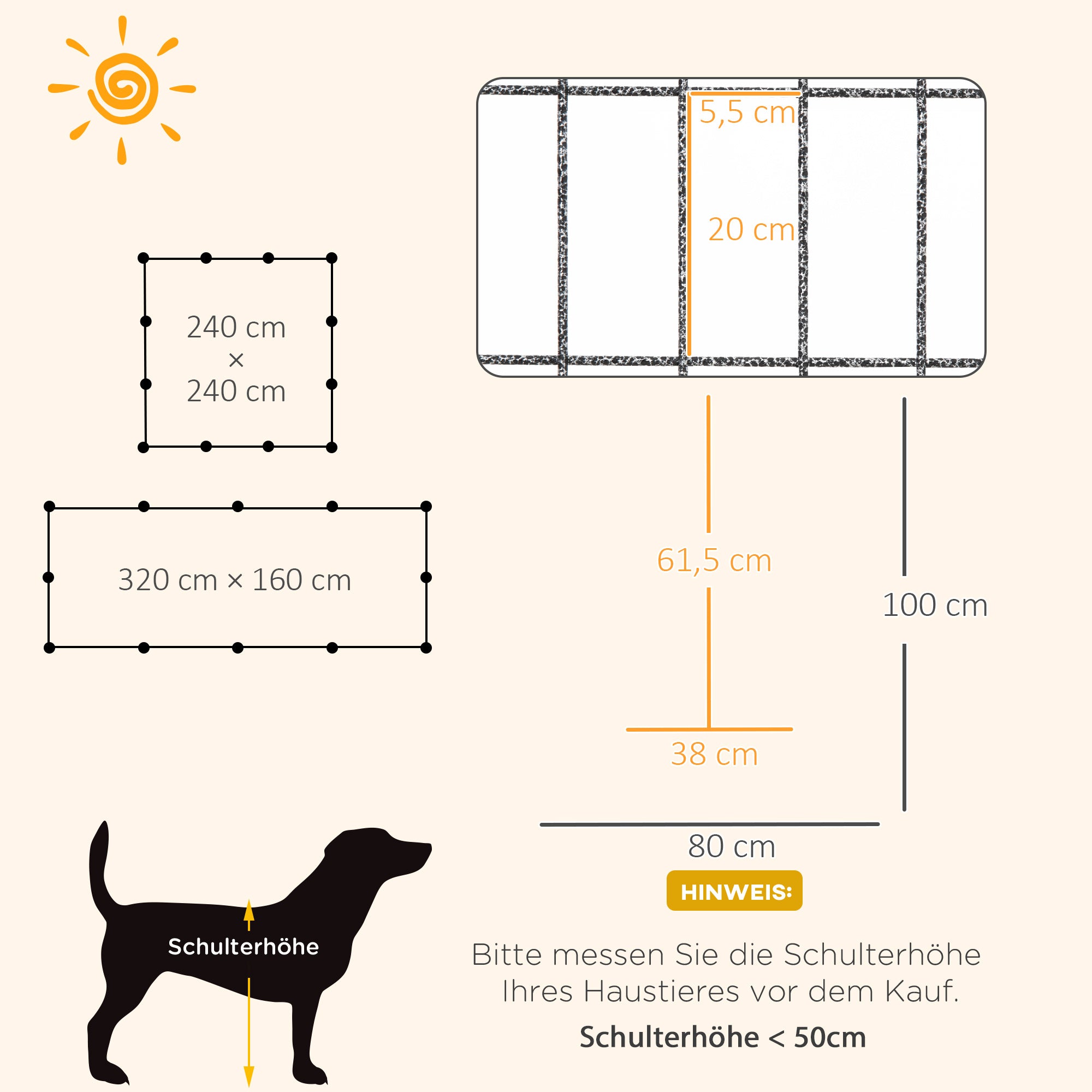 12-Panel Foldable Puppy Playpen — 100 cm High, 2 Lockable Doors, Indoor/Outdoor, Gray