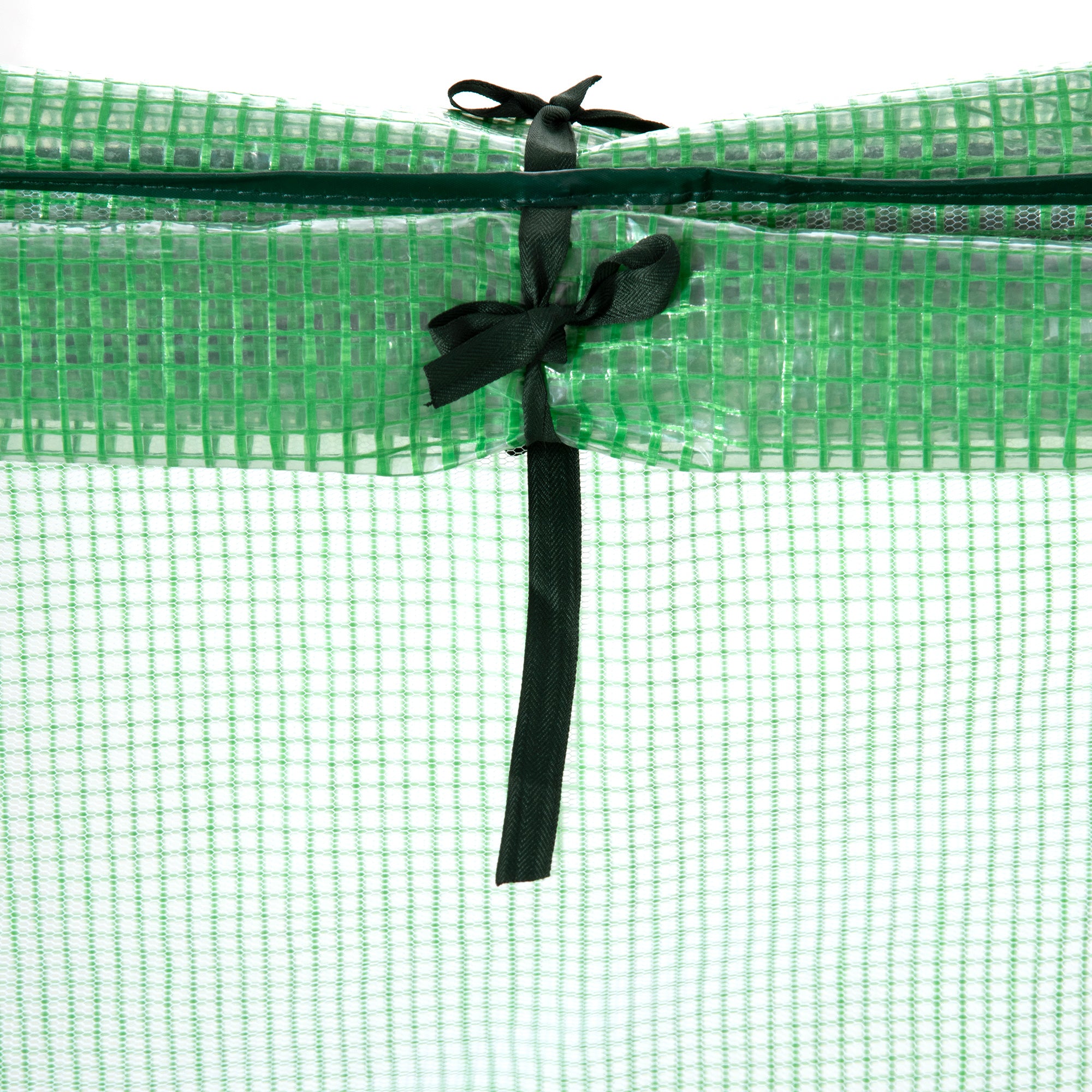 Foil Greenhouse with Window, Green, 180 x 90 x 70 cm