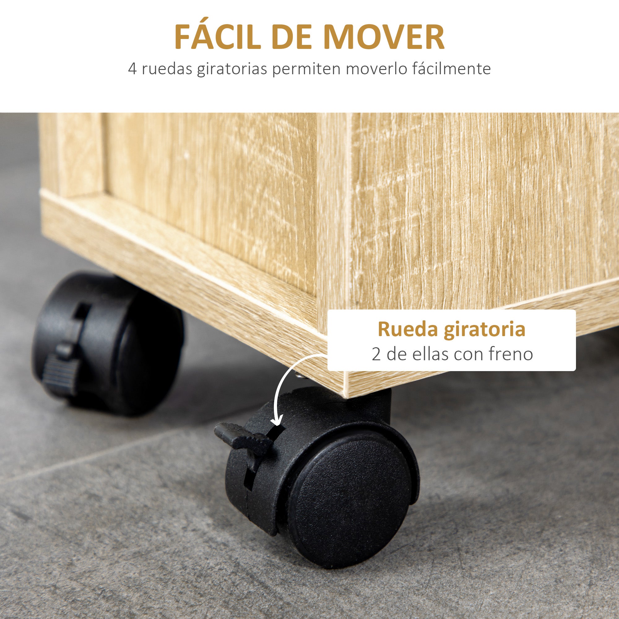 Bathroom Cabinet with Wheels Bathroom Storage Cabinet with Open Shelf Door and Drawer Space-Saving 7.1x11.8x27 inch Oak