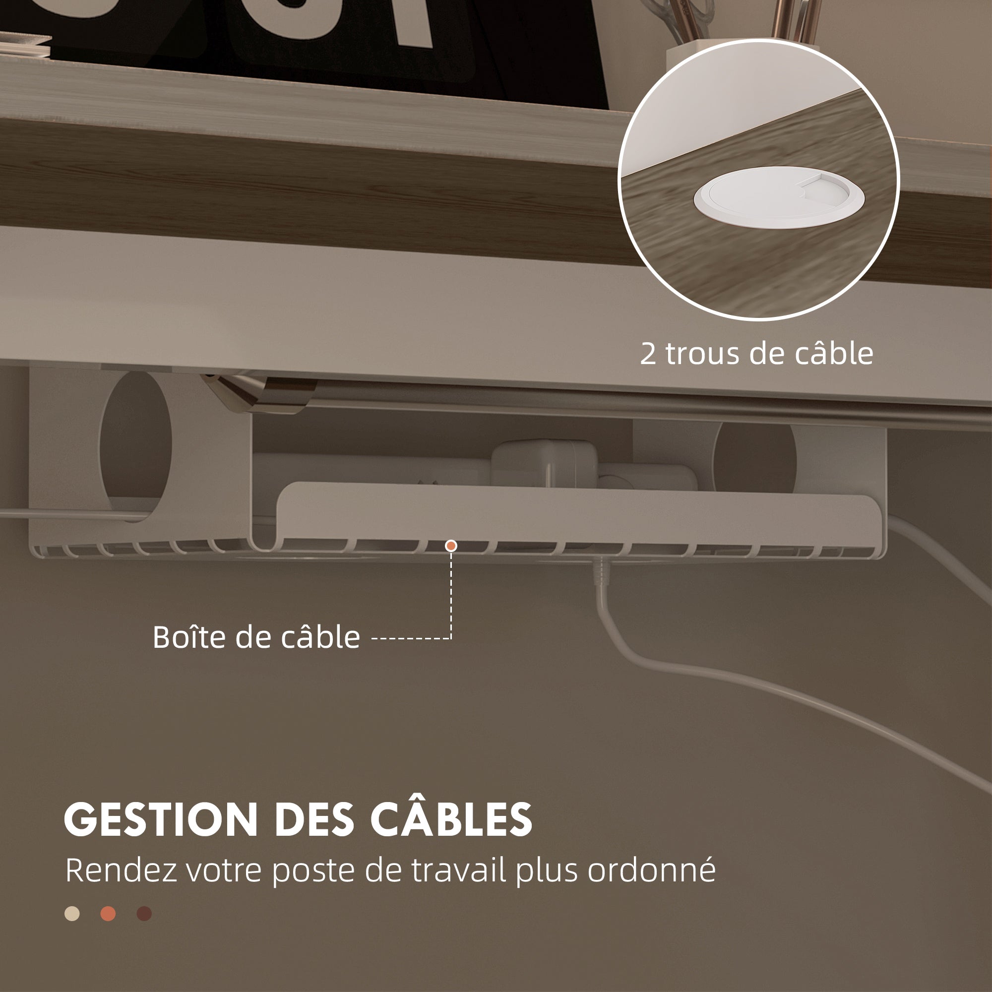 Electric Height Adjustable Sit-Stand Desk with Memory Function, Height Adjustable Desk 72-116 cm, 120L x 60W cm Natural and White