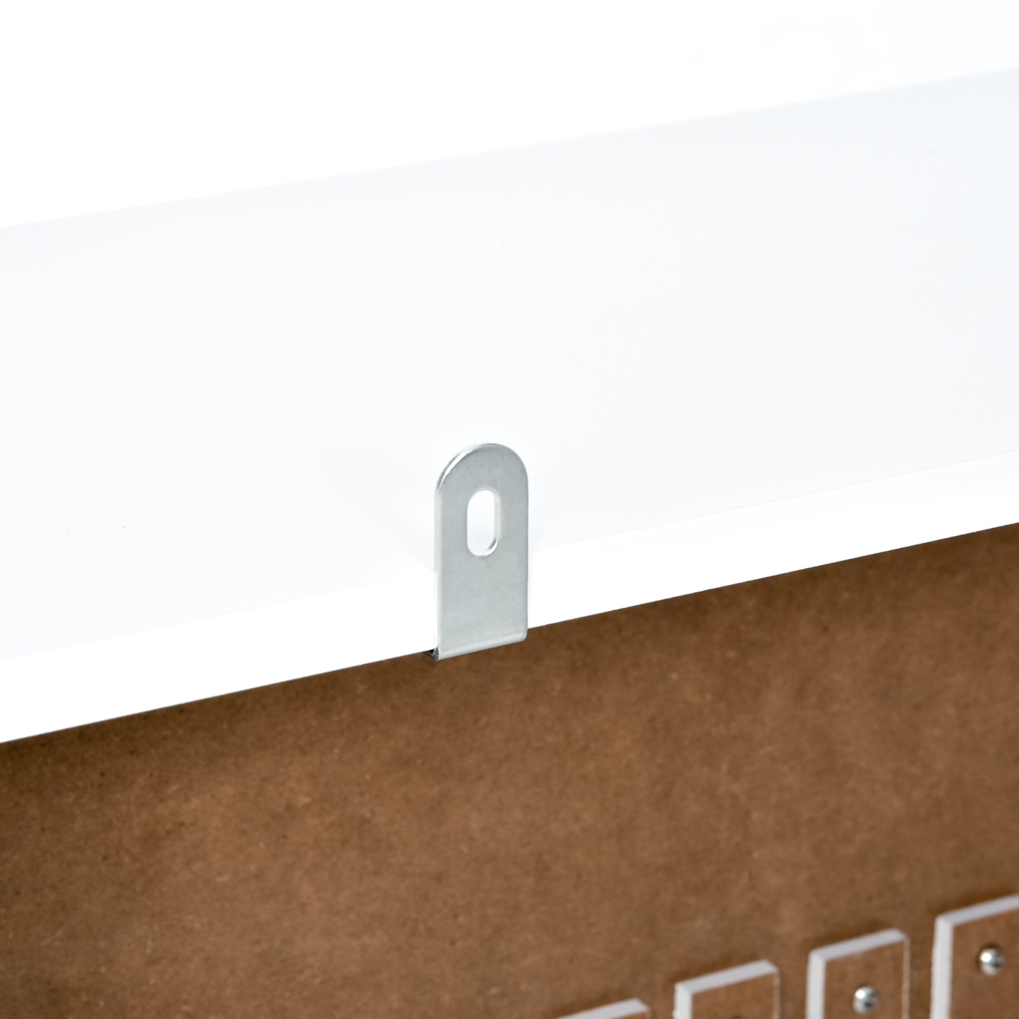 Radiator Cover 78x19x82 cm Modern MDF Radiator Cover with Shelf Load 10 kg and Anti-Tip Device for Living Room Bedroom White