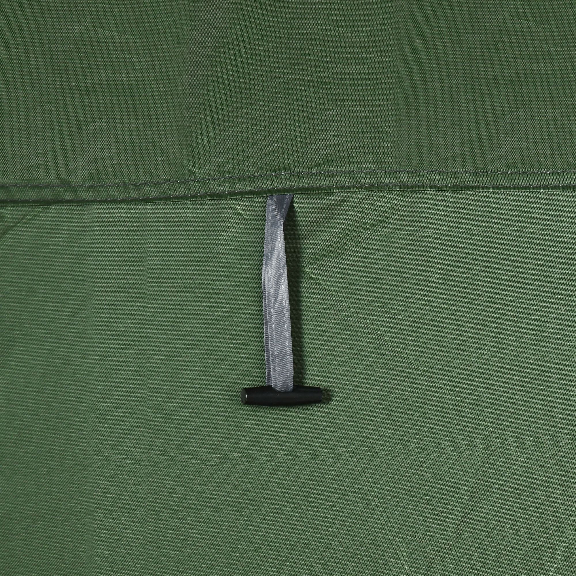 Pop up Shower Tent Toilet Tent Camping Changing Room with Carry Bag Mobile Outdoor Toilet Changing Room Storage Tent Dark Green 126 x 124 x 189 cm