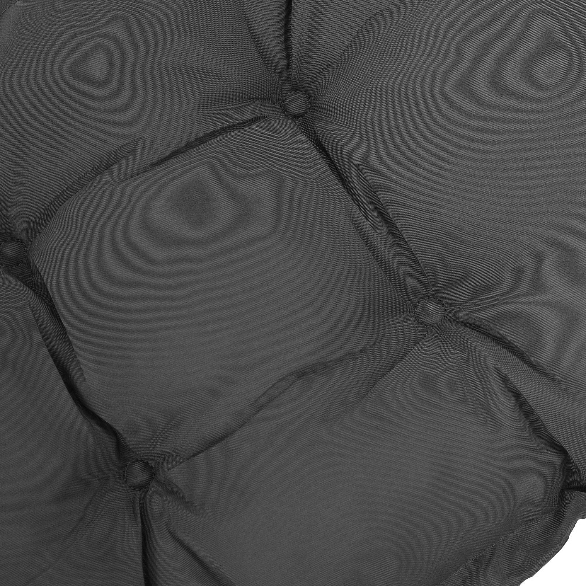 Seat Cushion 100x40 cm Chair Cushion with Ties, 10cm Thick Padding, Washable Seat Pad for Home, Garden, Sofa, Chairs, Dark Grey