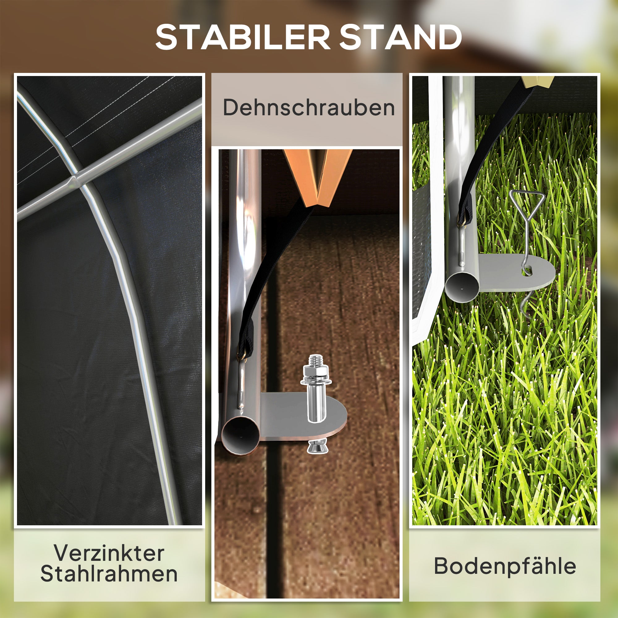 Bike Storage Shed, Waterproof Equipment Tent with Door, Anti-Dust Bike Cover, Shelter, Foil Storage Shed Bike Shed Garage for Garden 300x600x230 cm, Dark Gray