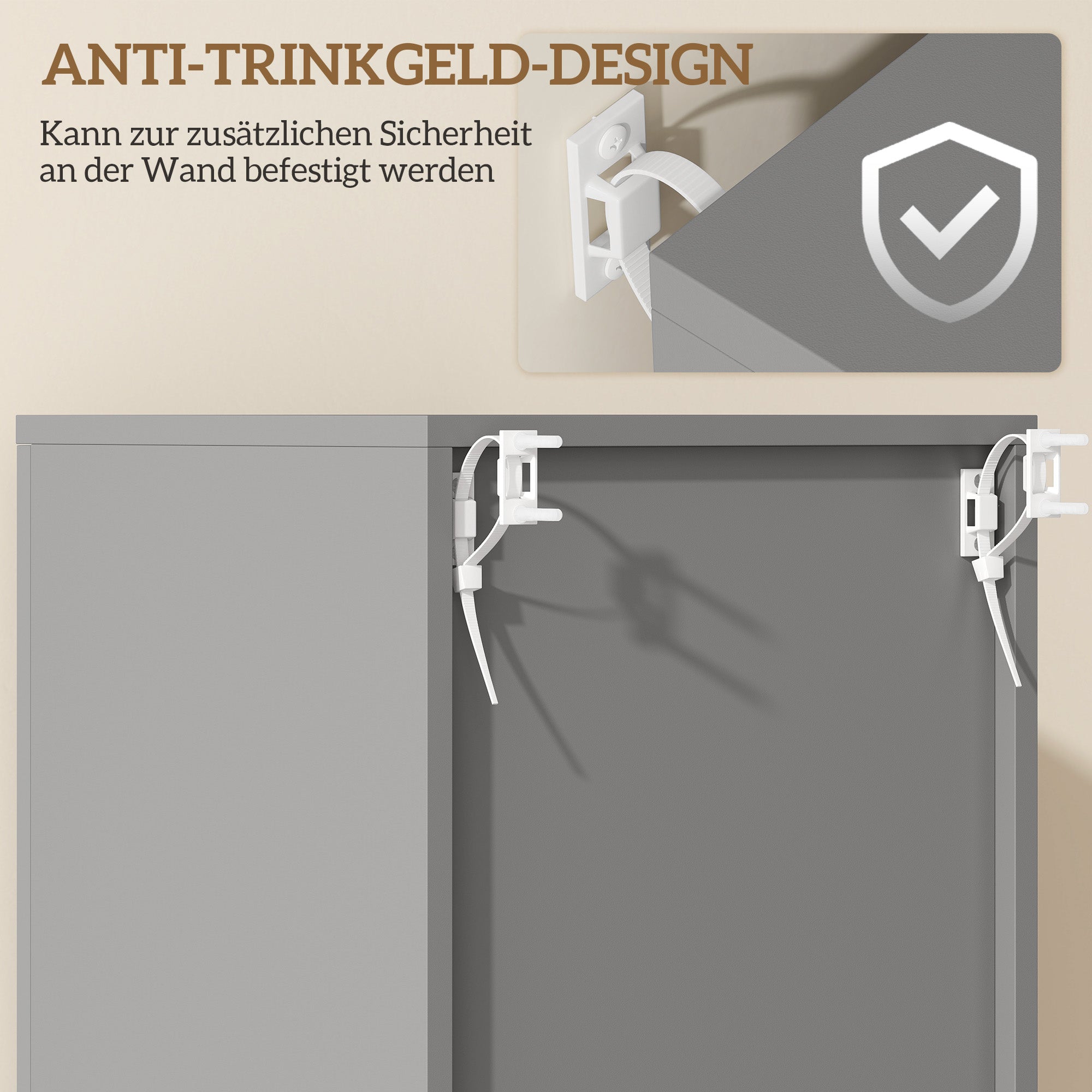 Slim Tall Bathroom Cabinet, High-Gloss Gray Drawer, Adjustable Shelves & 2 Open Compartments — 30 x 30 x 180 cm (11.8 x 11.8 x 70.9 in)