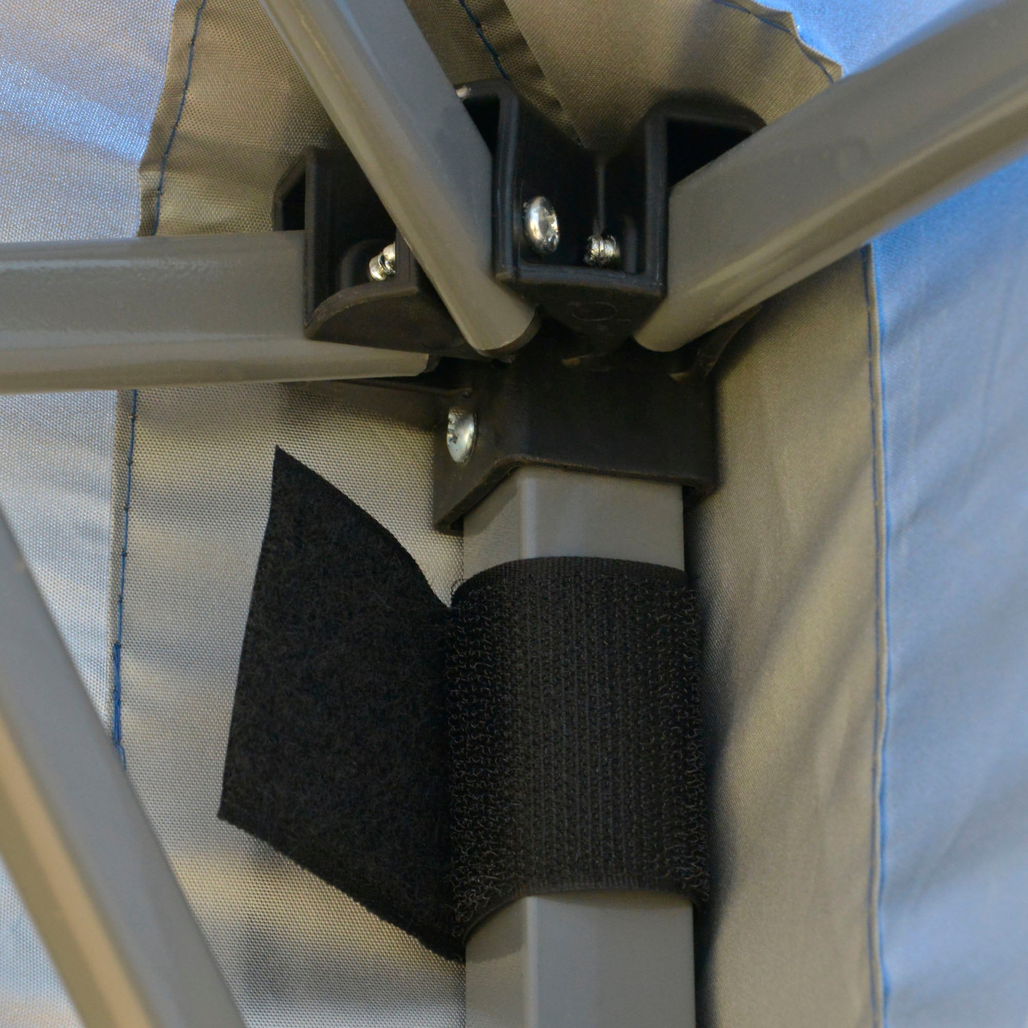 Pavilion approx. 3x3m, waterproof Stable Winterproof Pop-up Folding Pavilion, UV Protection, Foldable Party Tent, Garden Tent with Bag, Garden Pavilion for Camping Garden, Blue