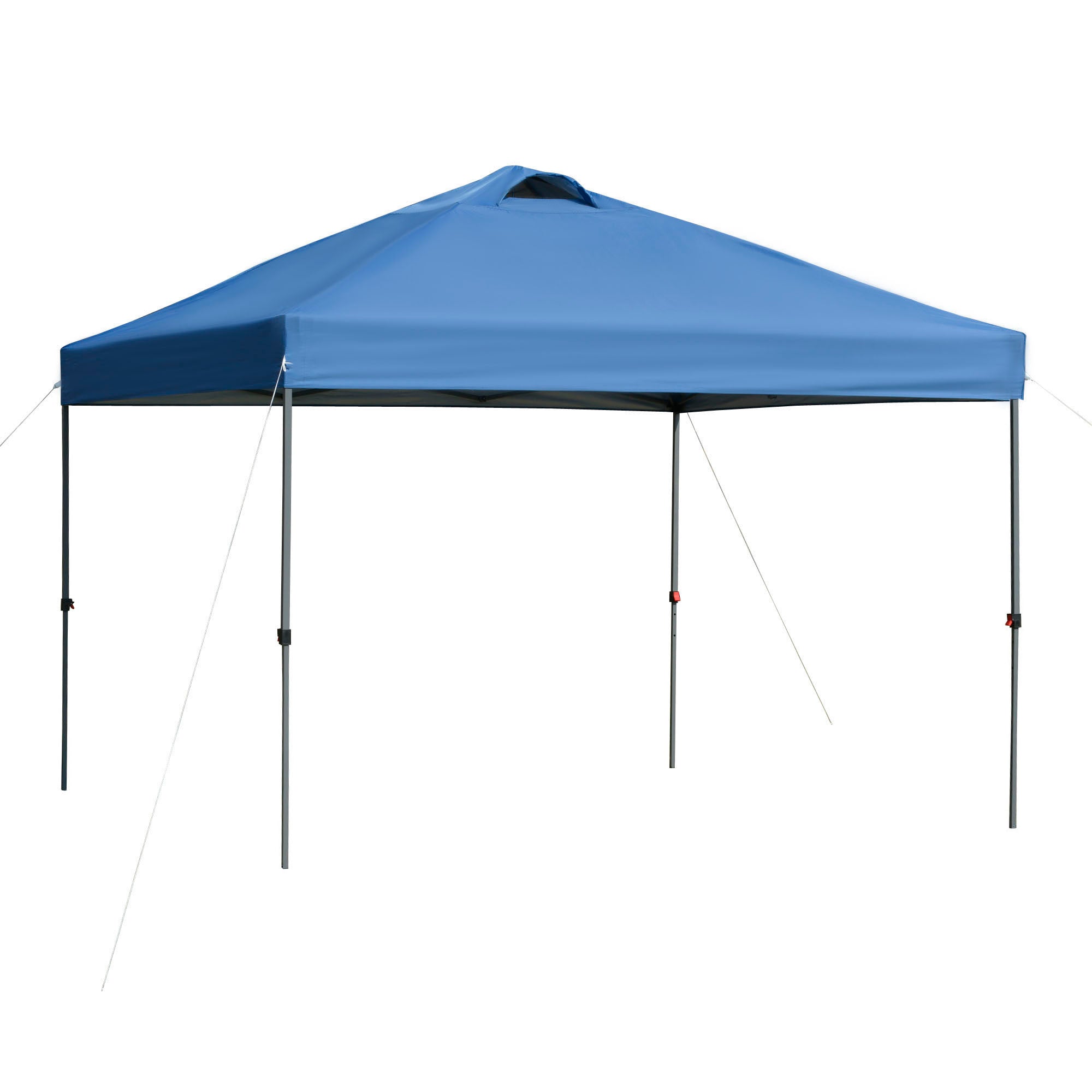 Pavilion approx. 3x3m, waterproof Stable Winterproof Pop-up Folding Pavilion, UV Protection, Foldable Party Tent, Garden Tent with Bag, Garden Pavilion for Camping Garden, Blue