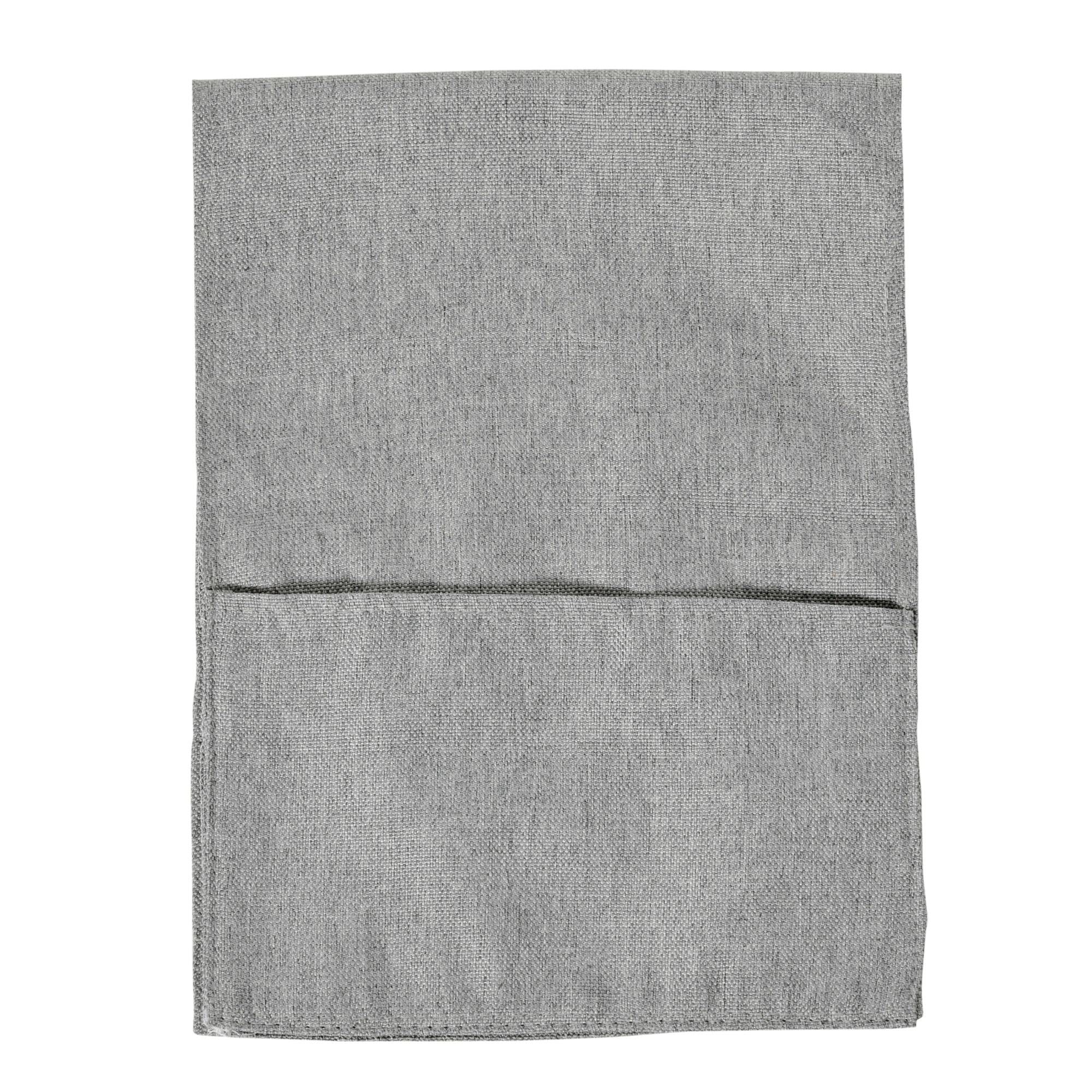 C-Shaped Sofa Side Table with Removable Storage Bag, End Table for Living Room Bedroom Office, 37x48x55.8 cm Oak and White