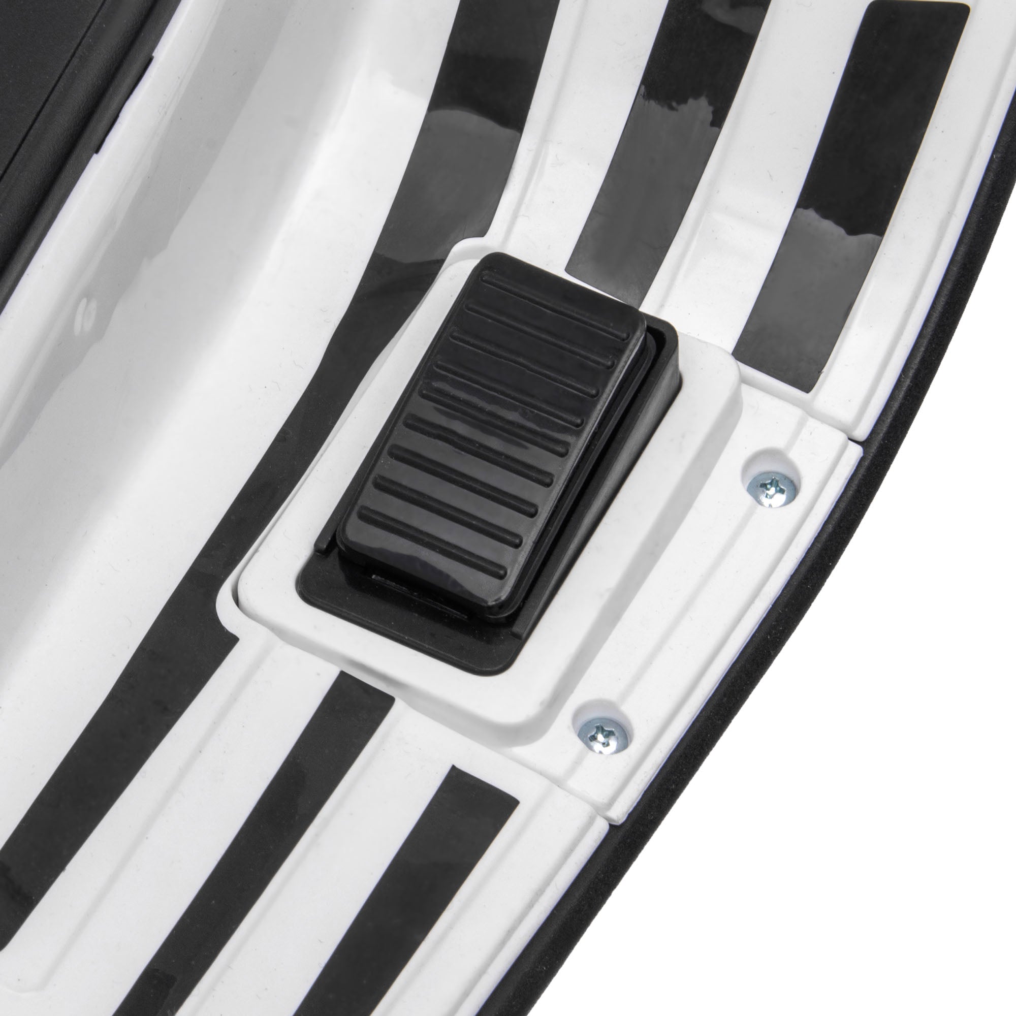 Electric Motorcycle for Kids 3+ Years with Vespa Licensed 6V Battery-Powered Motorcycle for Kids with USB MP3 LED Light FM Radio Speed 3 km/h Load 35 kg White