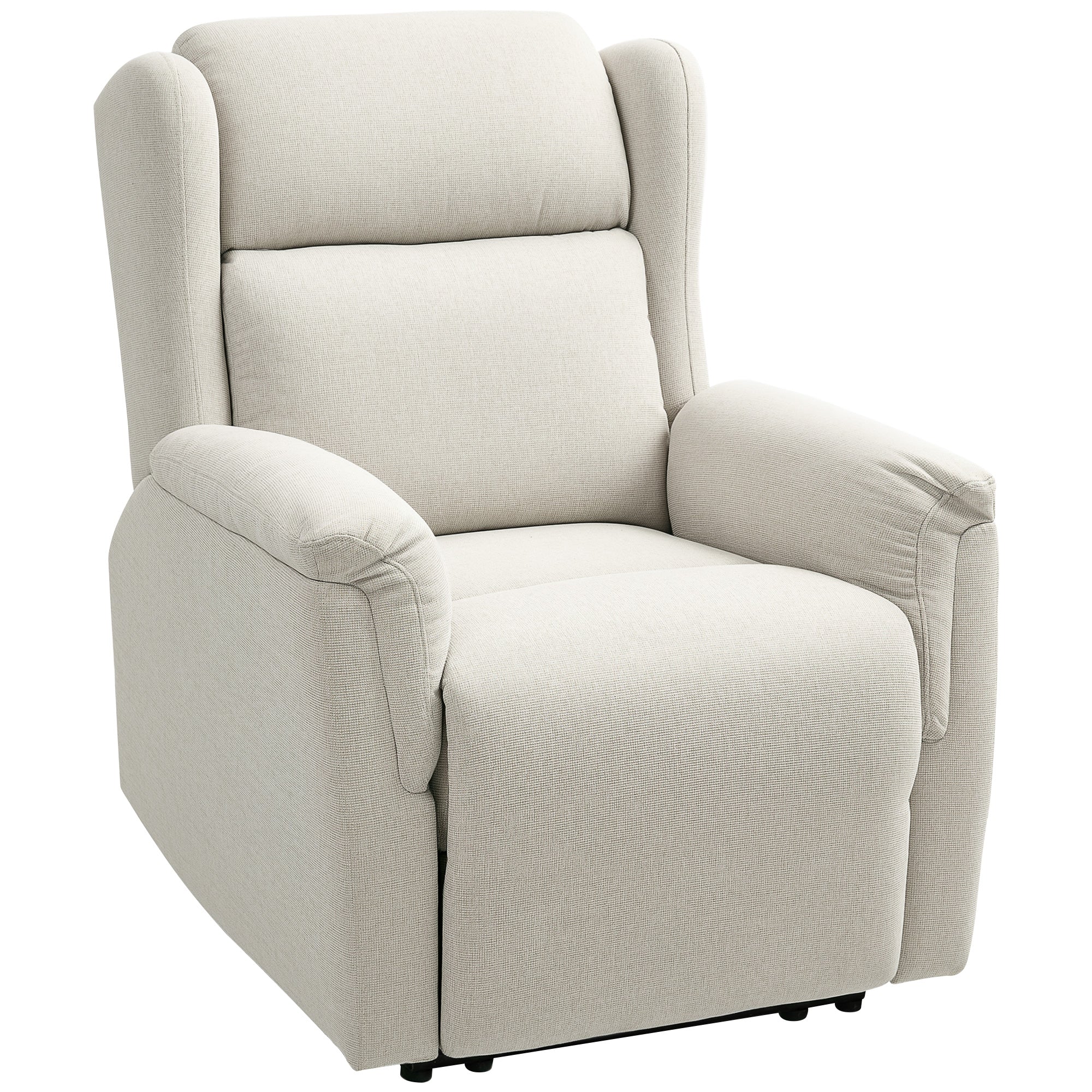 Recliner, TV Armchair with Reclining Function, TV Armchair with Pocket Spring Core, Padded Reclining Armchair, Relax Armchair up to 150 kg Load Capacity for Living Room, Bedroom, Beige