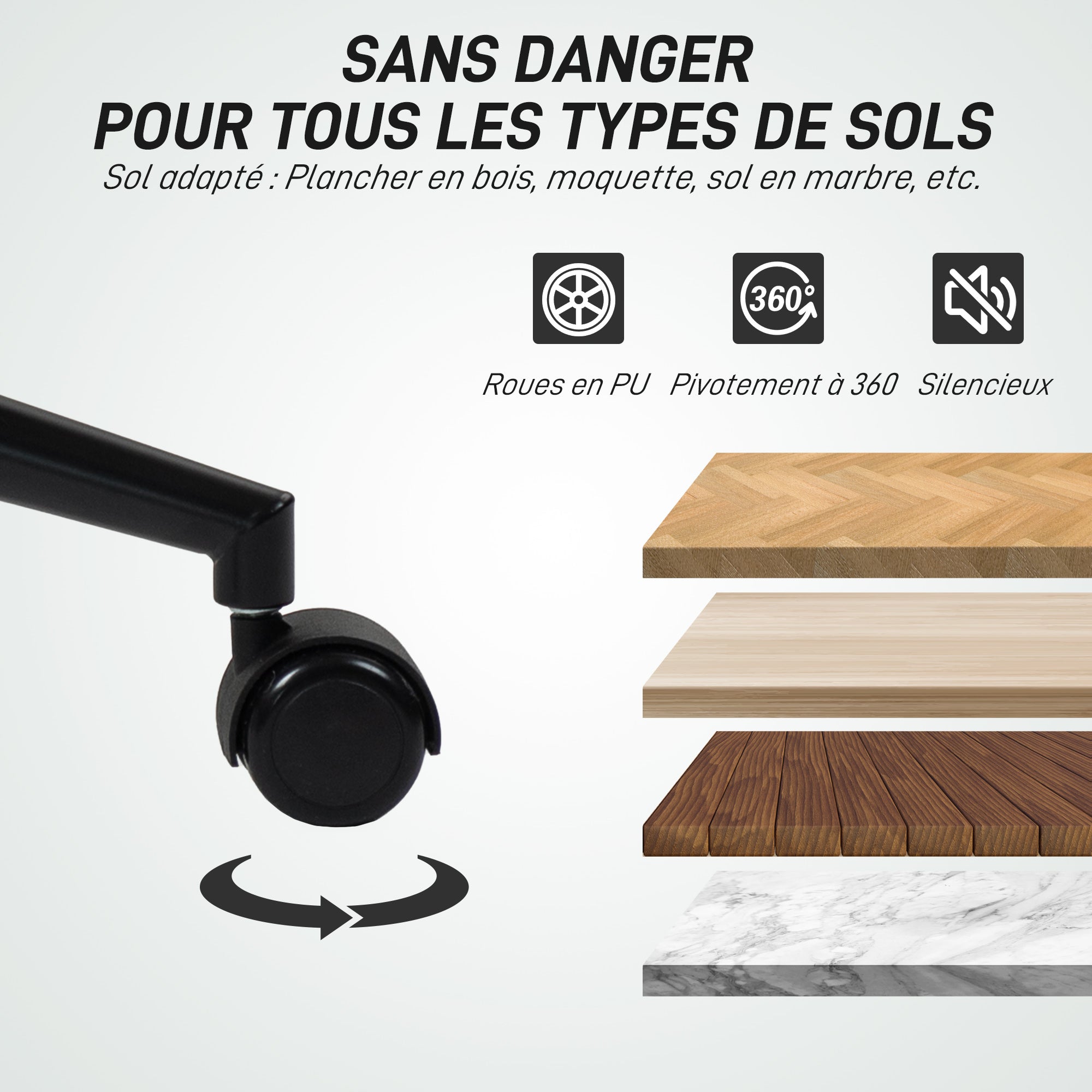 Office Chair Swivel Desk Chair, Ergonomic Armless Chair, Adjustable Height and Tilt, 120 kg Capacity, Green