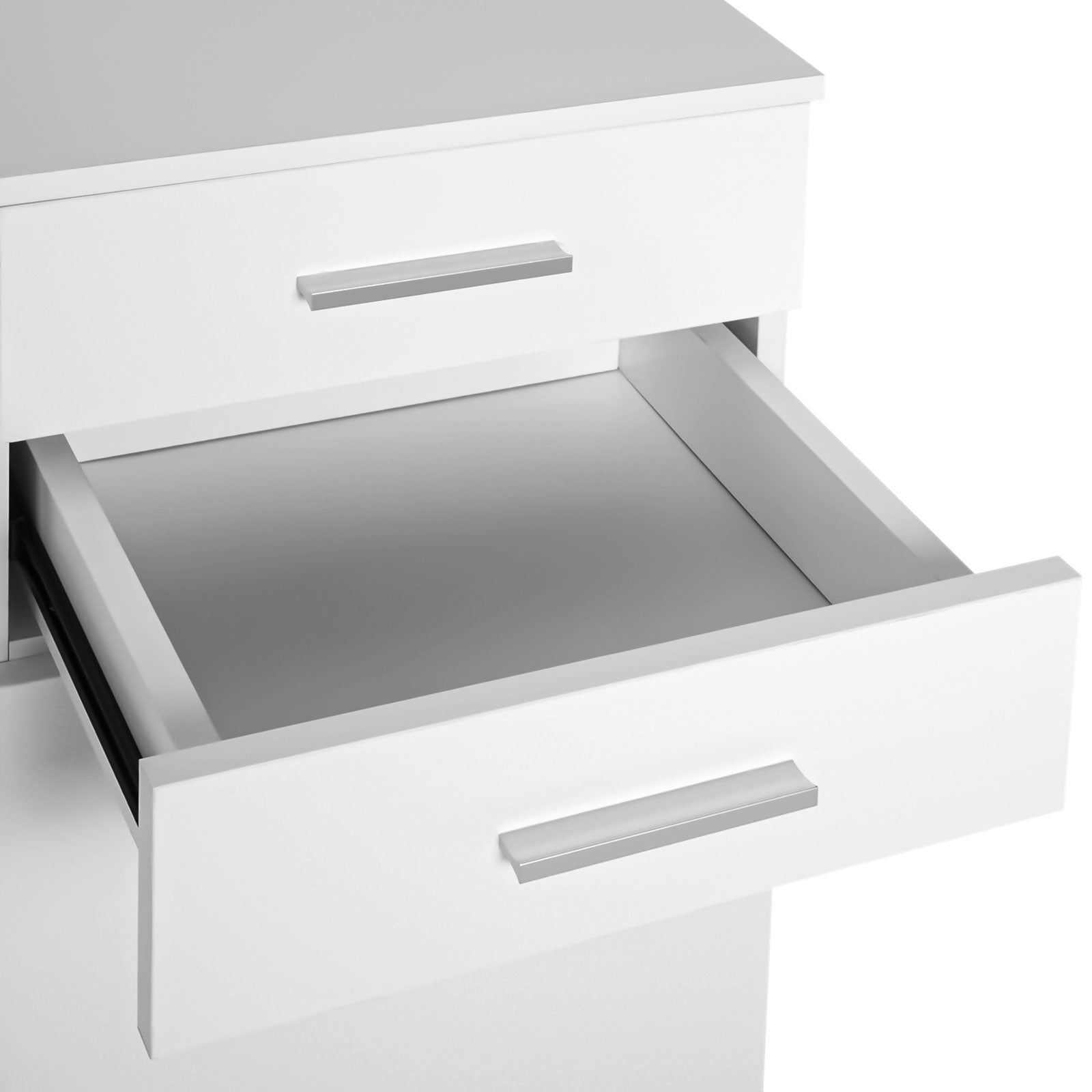 Cabinet Console Sideboard Buffet Storage Organizer Cabinet for Dining Room Living Room with Doors and Drawers 71x35x76cm