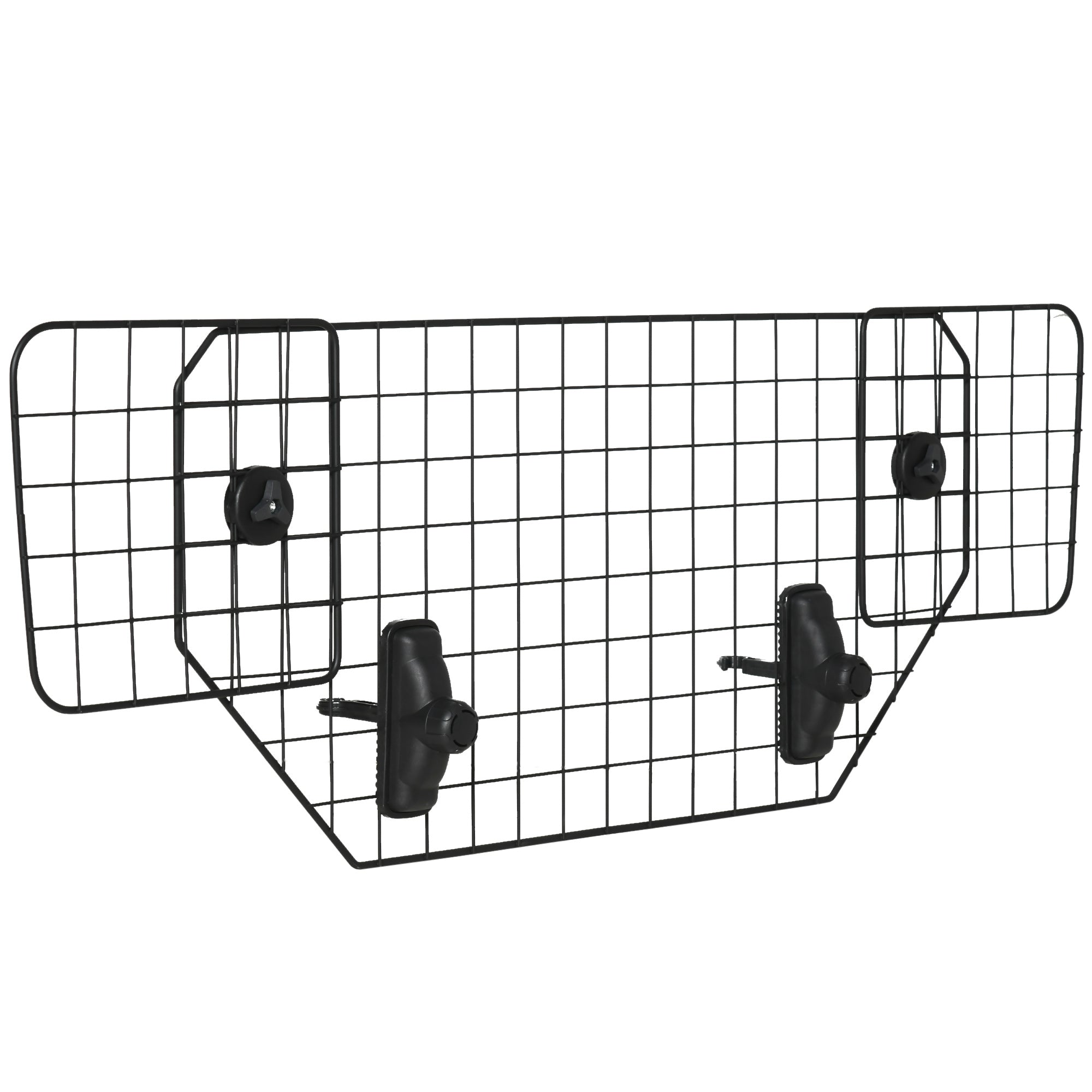 Dog Guard for Car Universal Car Guard for Dogs with Continuously Adjustable Width, Partition Grid for Trunk Dogs Car Grid Dog Safety Grid 90-120 x 40.5 cm