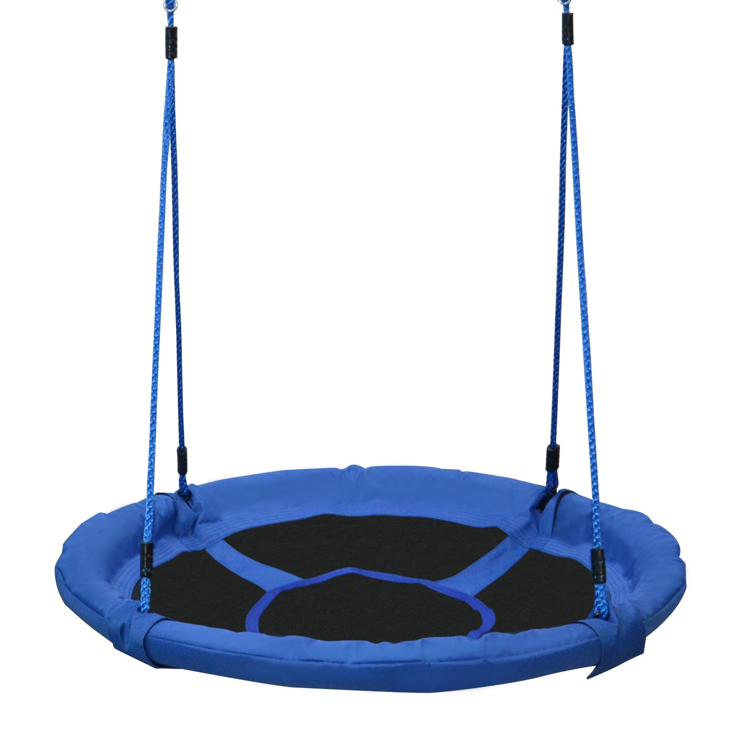 Infant Nest Swing Garden Swing for Baby Foldable Swing Seat Comfortable Seat Load 100kg Garden Indoor and Outdoor Ø100x180 cm Blue