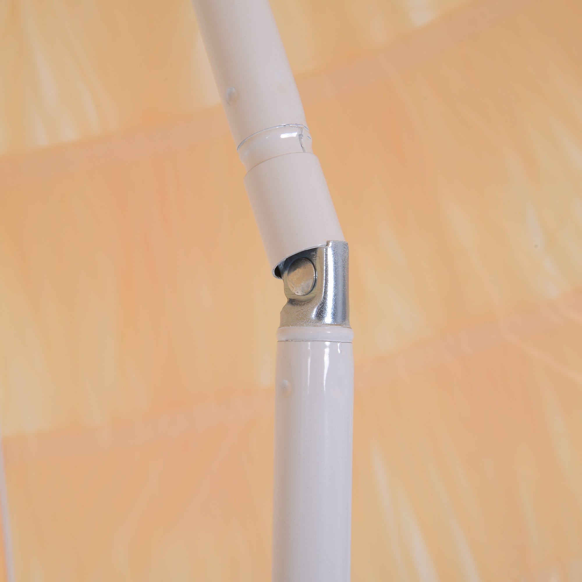 Sun Umbrella Beach Ø160cm Windproof Stable Beach Umbrella Height Adjustable and Tiltable UV Protection Stormproof Balcony Umbrella Folding Garden Umbrella for Travel, Beach, Balcony Beige