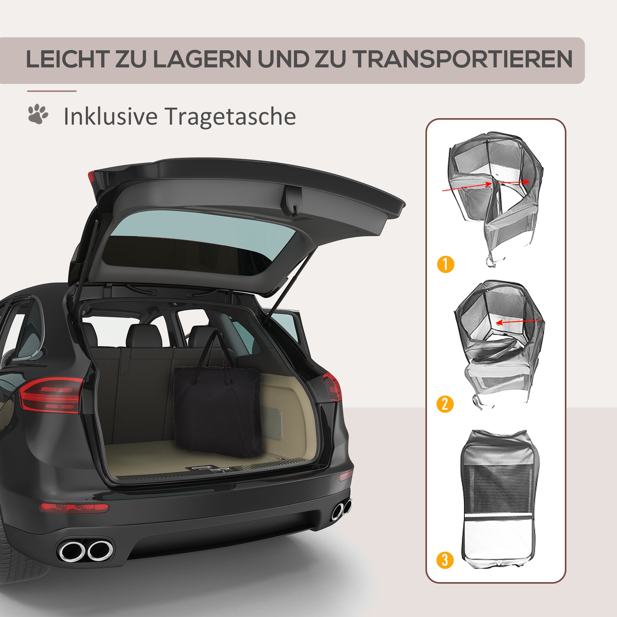 Puppy Playpen Pet Exercise Pen Playpen Puppy Fence Puppy Playpen Dog Playpen 600D Oxford Ø120 x H58 cm