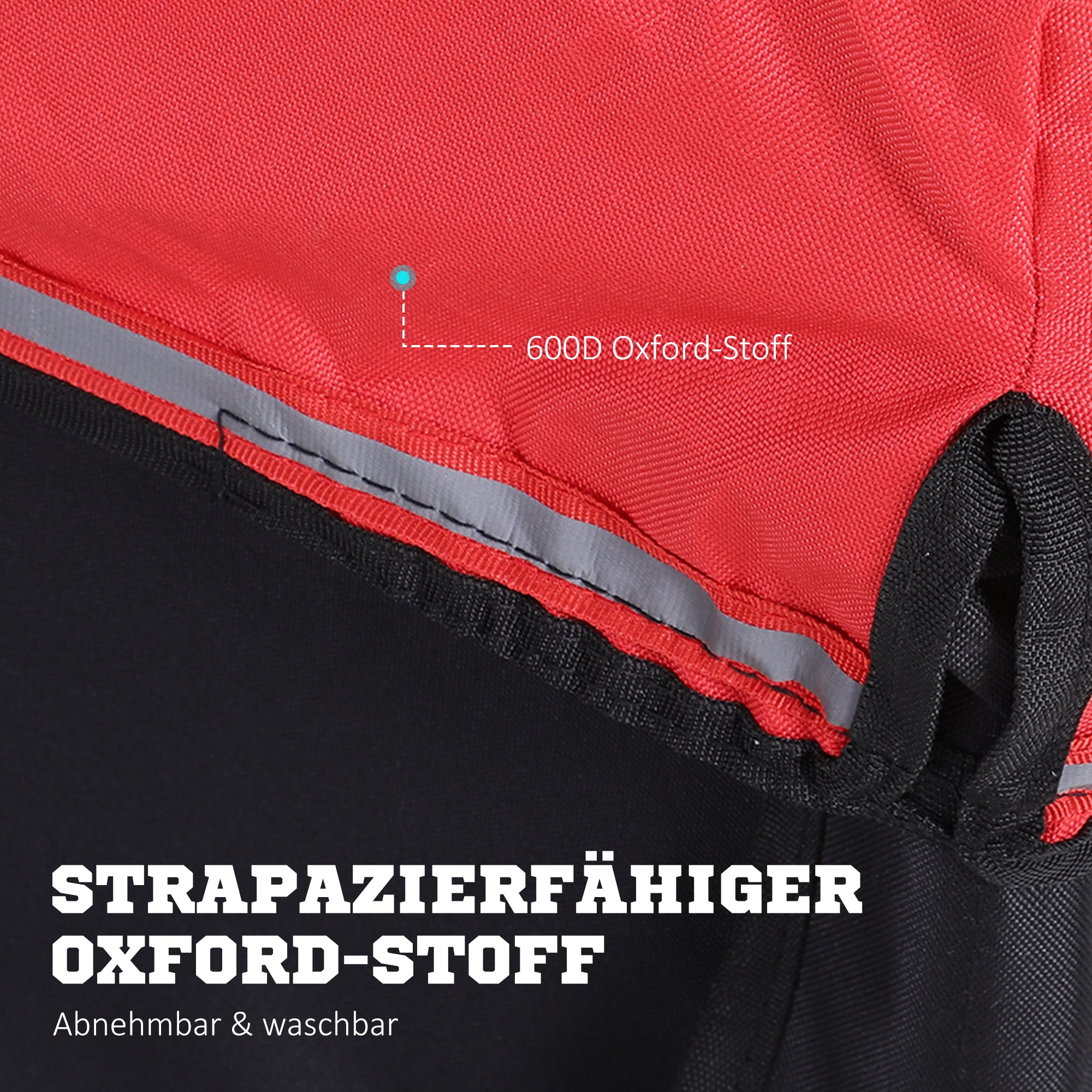 Folding Bike Trailer Cargo Trailer with Coupling, Transport Cart up to 40 kg Load Capacity, Transport Trailer Trailer for Bicycle Handcart 140 x 88 x 60 cm