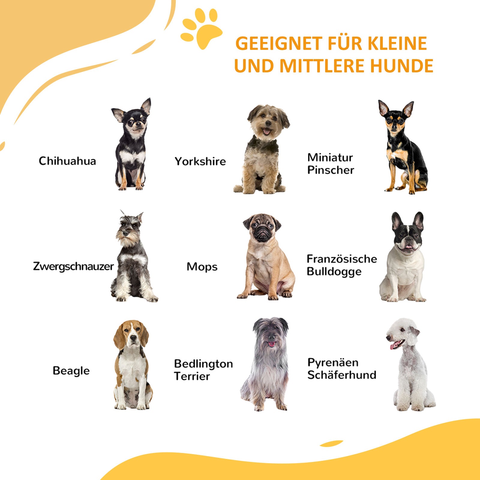 Stair Gate Dog Door Guard with Two Extensions, Dog Barrier Gate with Automatic Closing Door, One-Hand Opening, 74-100 cm, for Small to Medium Dogs, White