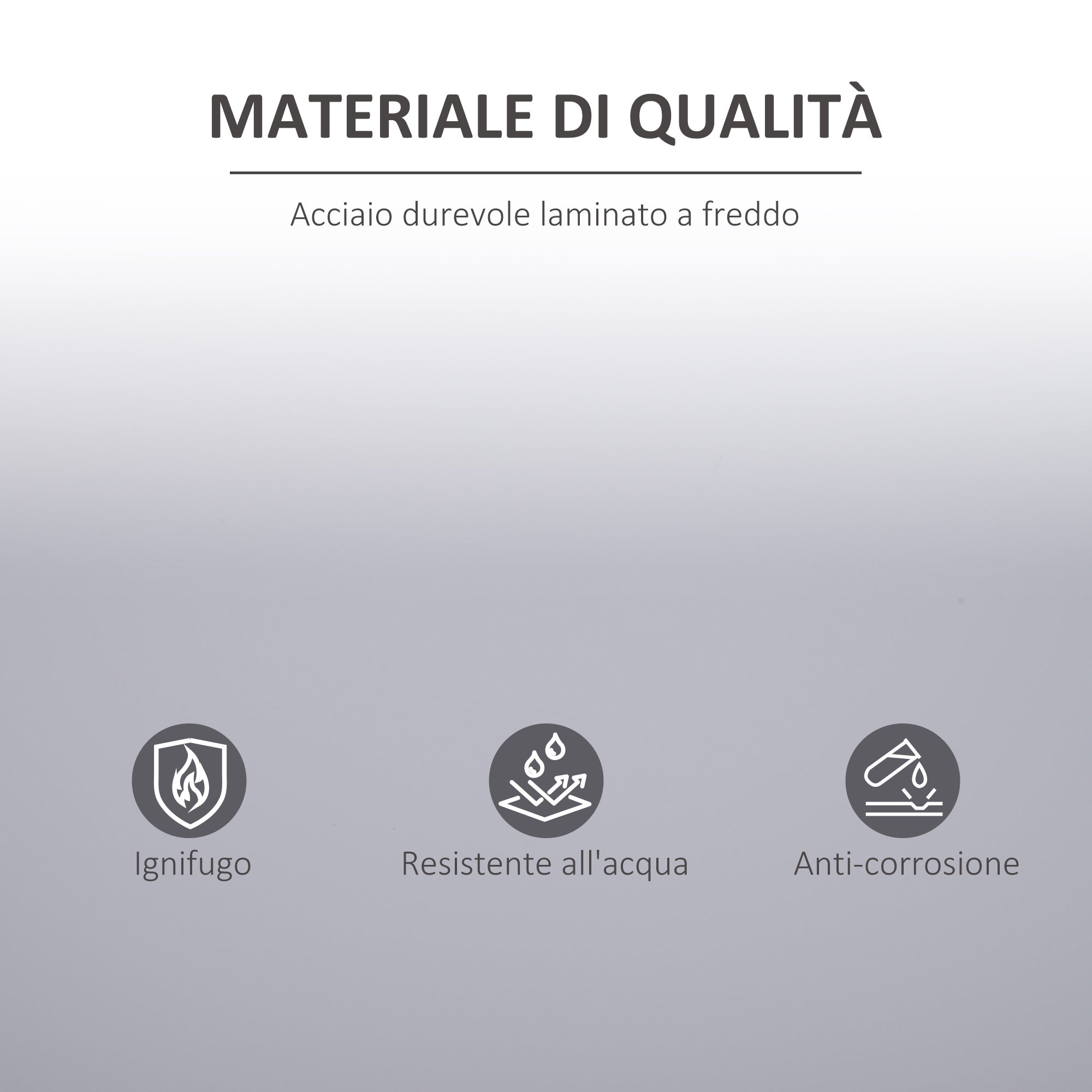 Cabinet Mobile Adjustable Shelf Secure Lock for Home Office Garage Steel 80x40x92.5cm Gray