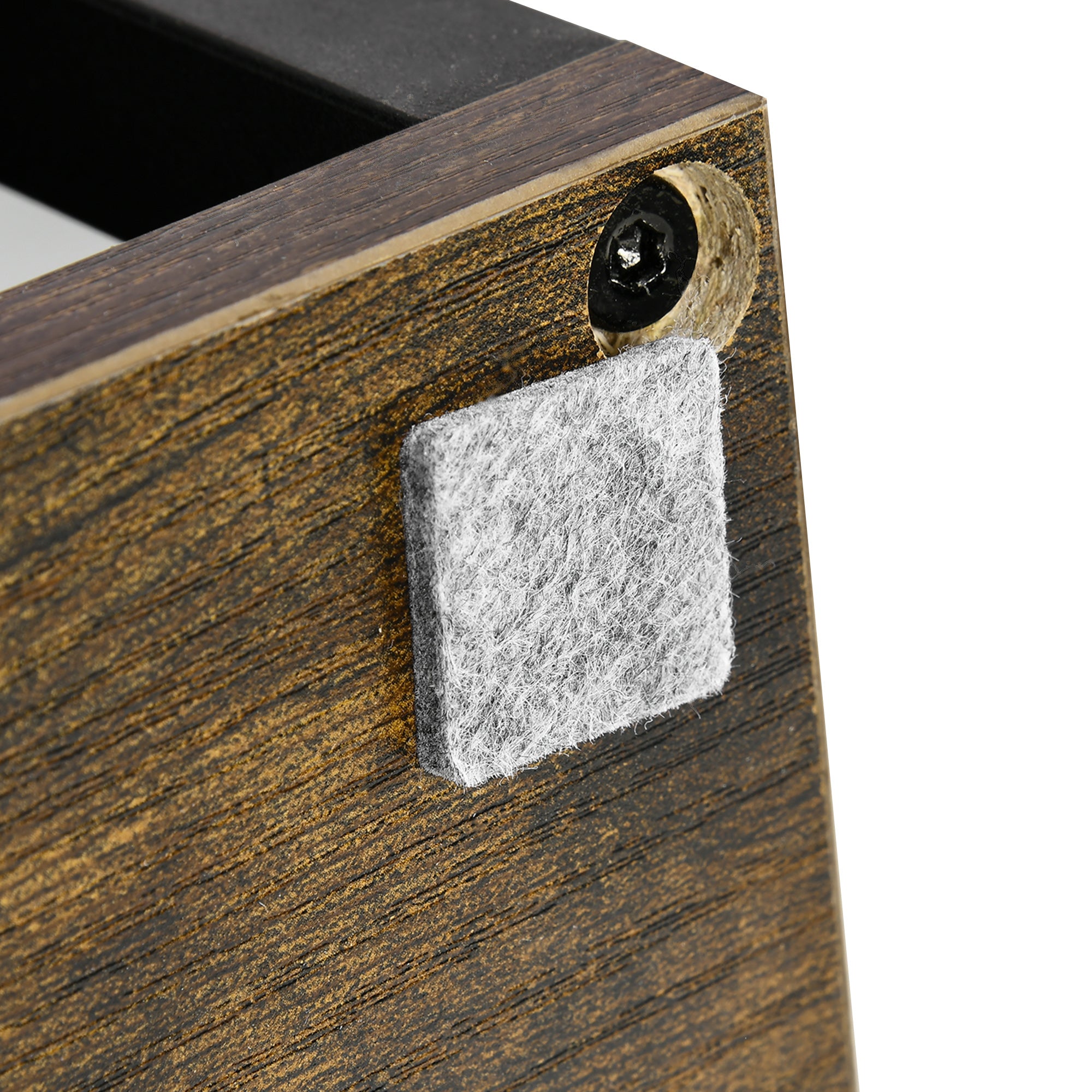 4-Tier Plant Stand, 81cm Tall Flower Stand for Indoor Outdoor, Steel Plant Shelf, Multi-level Flower Stand, Flower Step Stand Flower Pot Stand for Living Room, Garden Balcony, Brown