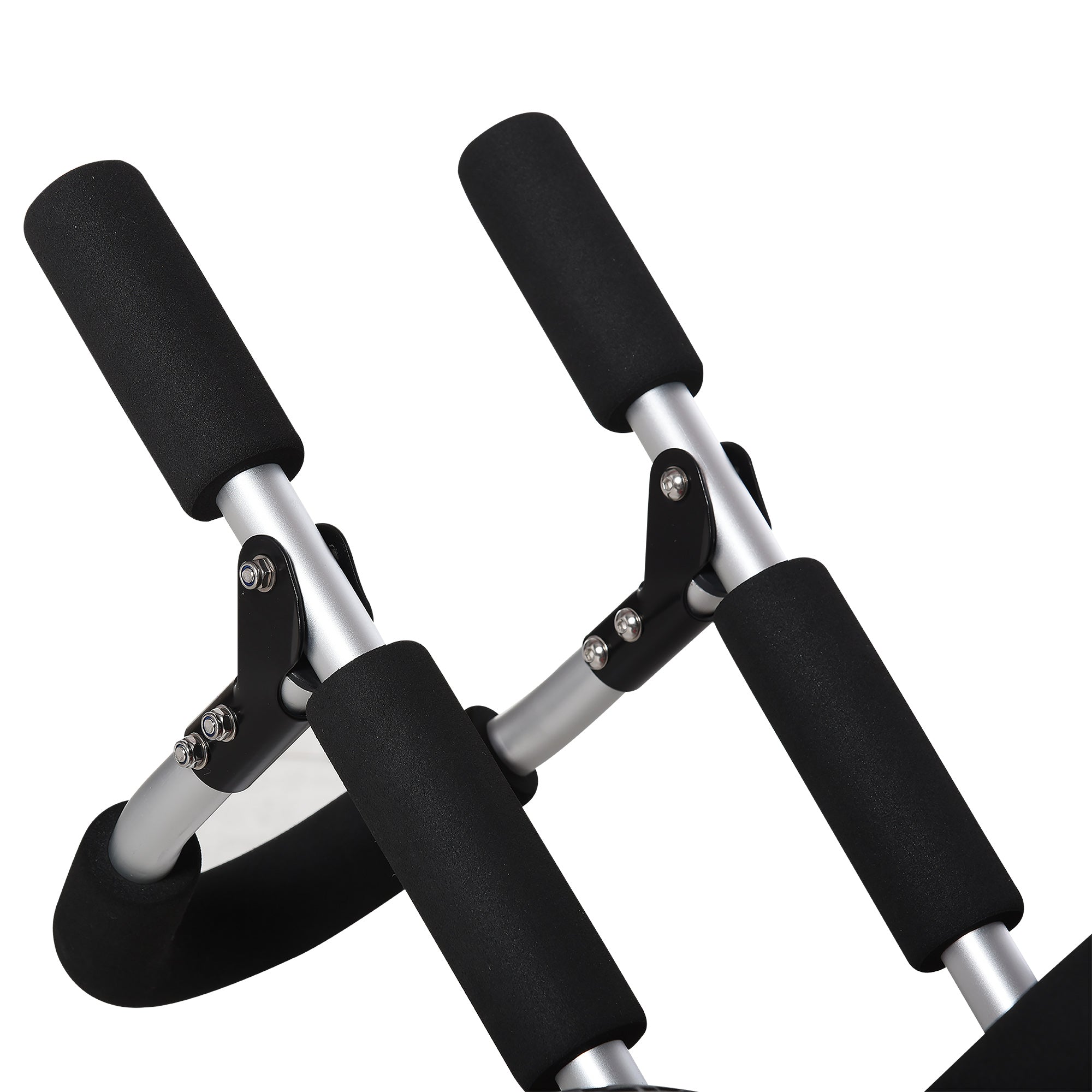 Foldable Surf Cart up to 45 kg Aluminum Transport Trolley Kayak Cart Foldable Padded Faux Leather Tires Boat Cart Surf Cart Boat Trailer Trolley for Surfboard Board Inflatable Boat