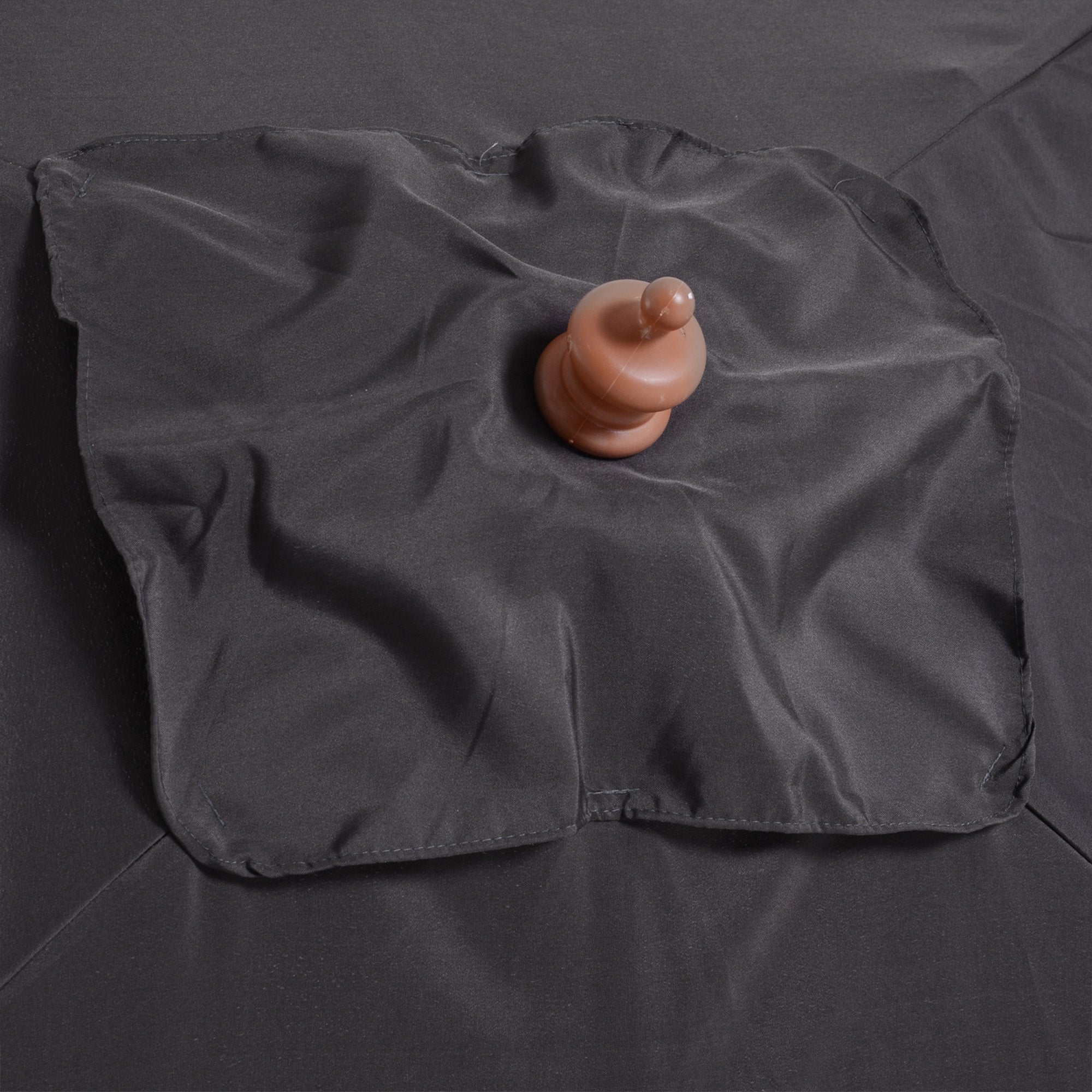 Umbrella 200 x 150 x 235 cm Tiltable Garden Umbrella 3-Level Adjustable Rectangular Beach Umbrella Water-Resistant and UV-Resistant for Beach Balcony Terrace Garden Dark Gray