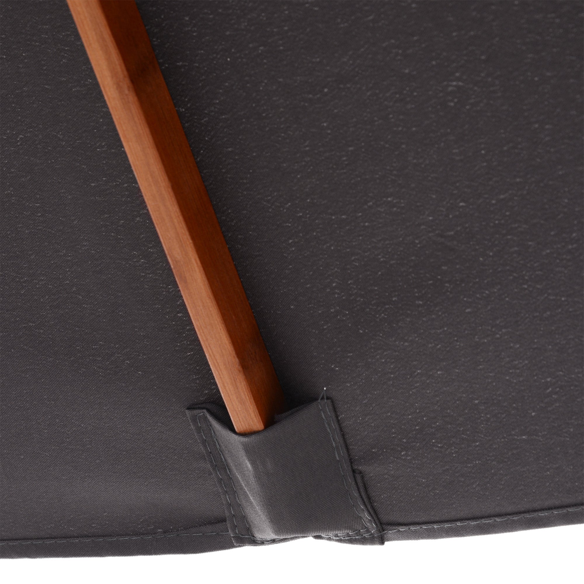 Umbrella 200 x 150 x 235 cm Tiltable Garden Umbrella 3-Level Adjustable Rectangular Beach Umbrella Water-Resistant and UV-Resistant for Beach Balcony Terrace Garden Dark Gray