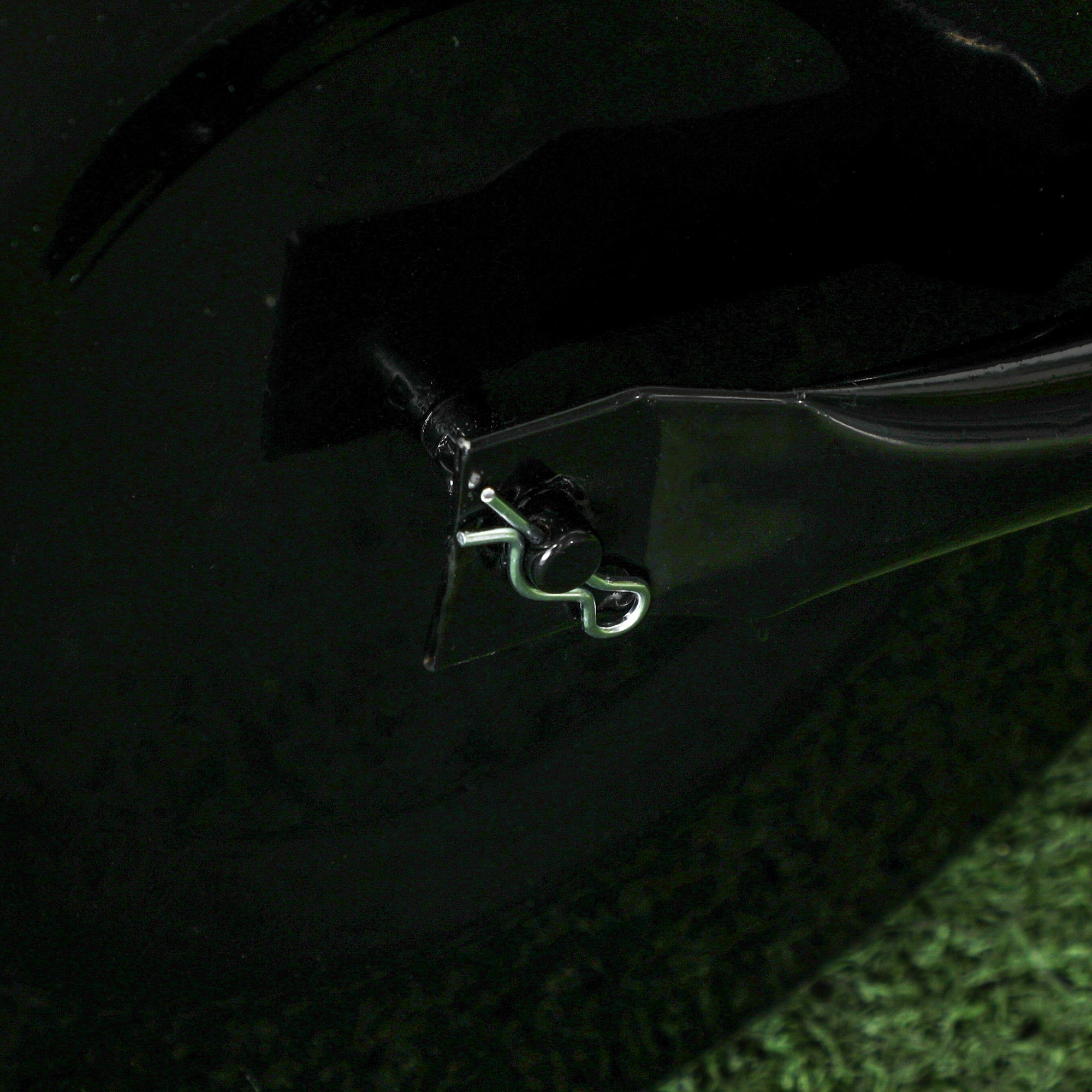 Lawn Roller with U-Handle, Garden Roller, Garden Roll, 32 cm Diameter, 38 L Water/62 kg Sand, Metal, Black, 58 x 32.5 x 113 cm