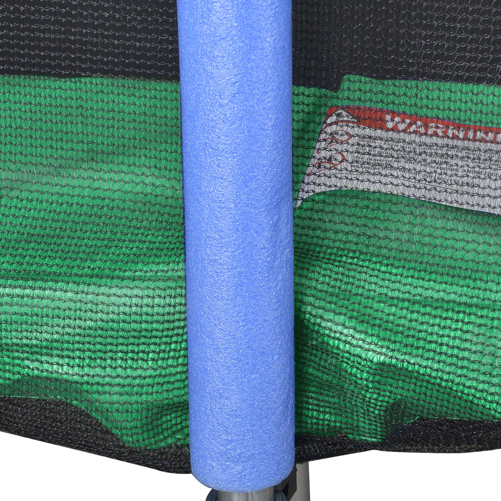 Replacement Safety Net for Ø366 cm Round Trampoline Outdoor with Zipper Door for 8 Straight Poles Ø366x180 cm Black