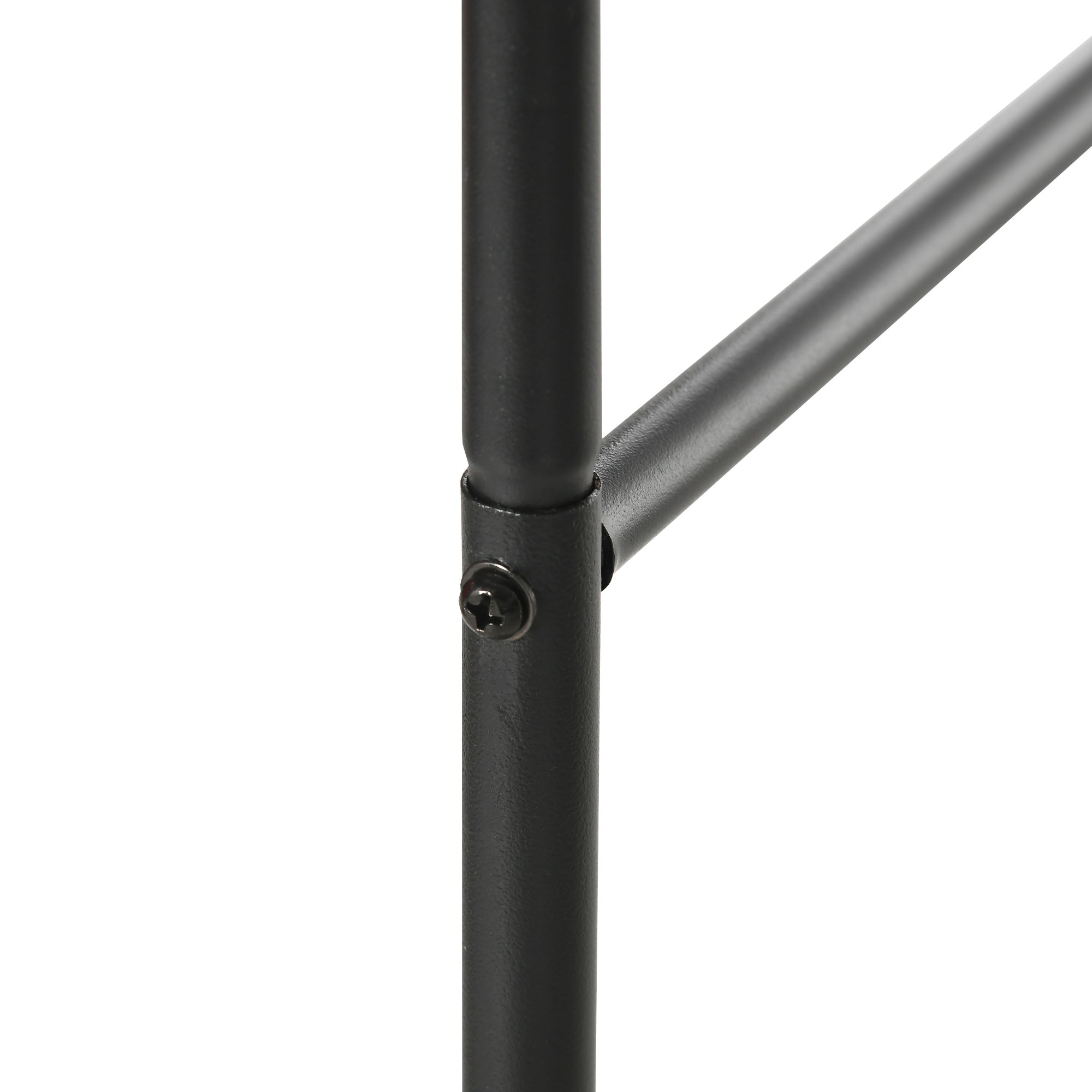 Metal Rose Arch Trellis for Climbing Plants Garden Arch with Pointed Design Metal Structure Arbor Trellis for Roses Archway for Garden 140 x 40 x 240 cm Black