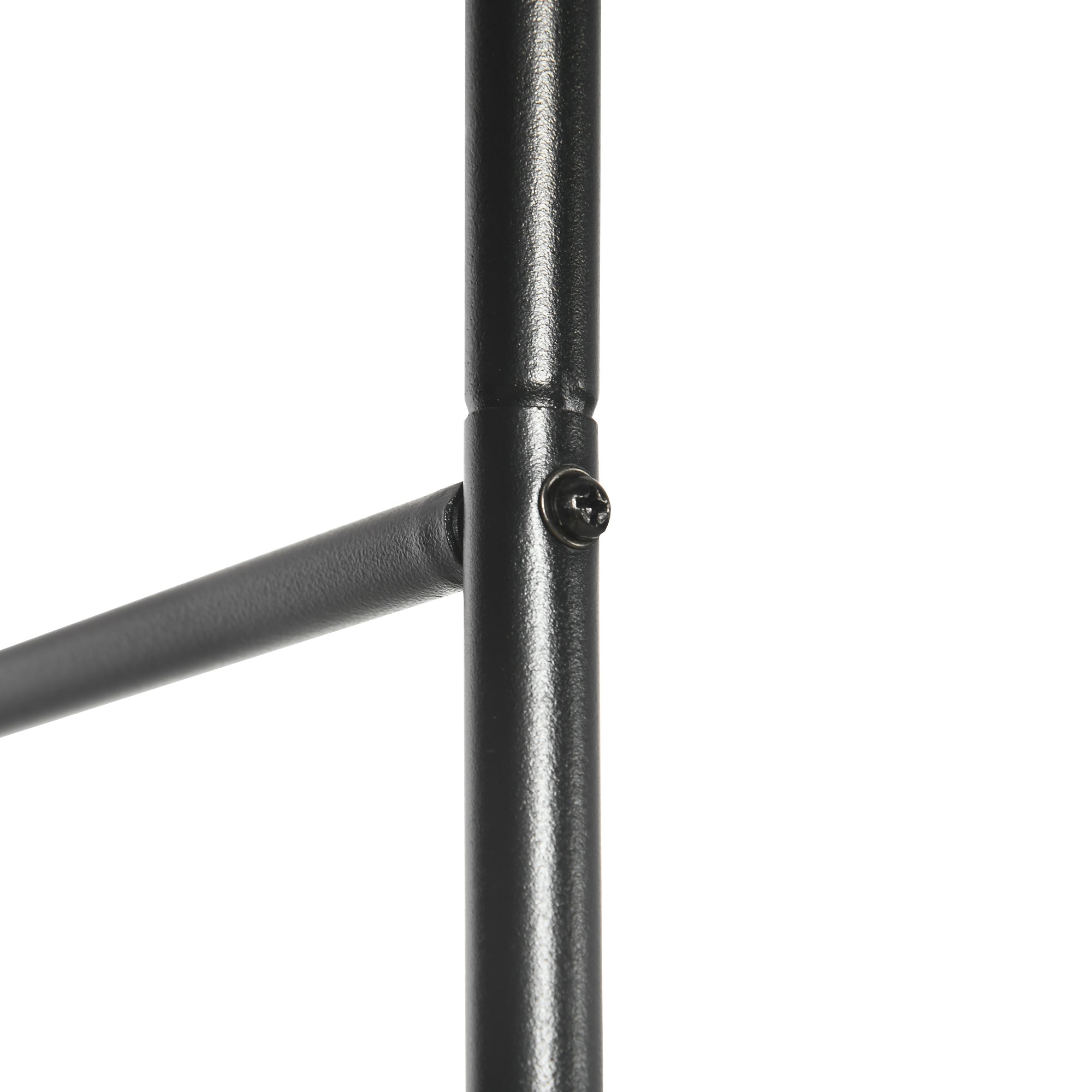 Metal Rose Arch Trellis for Climbing Plants Garden Arch with Pointed Design Metal Structure Arbor Trellis for Roses Archway for Garden 140 x 40 x 240 cm Black