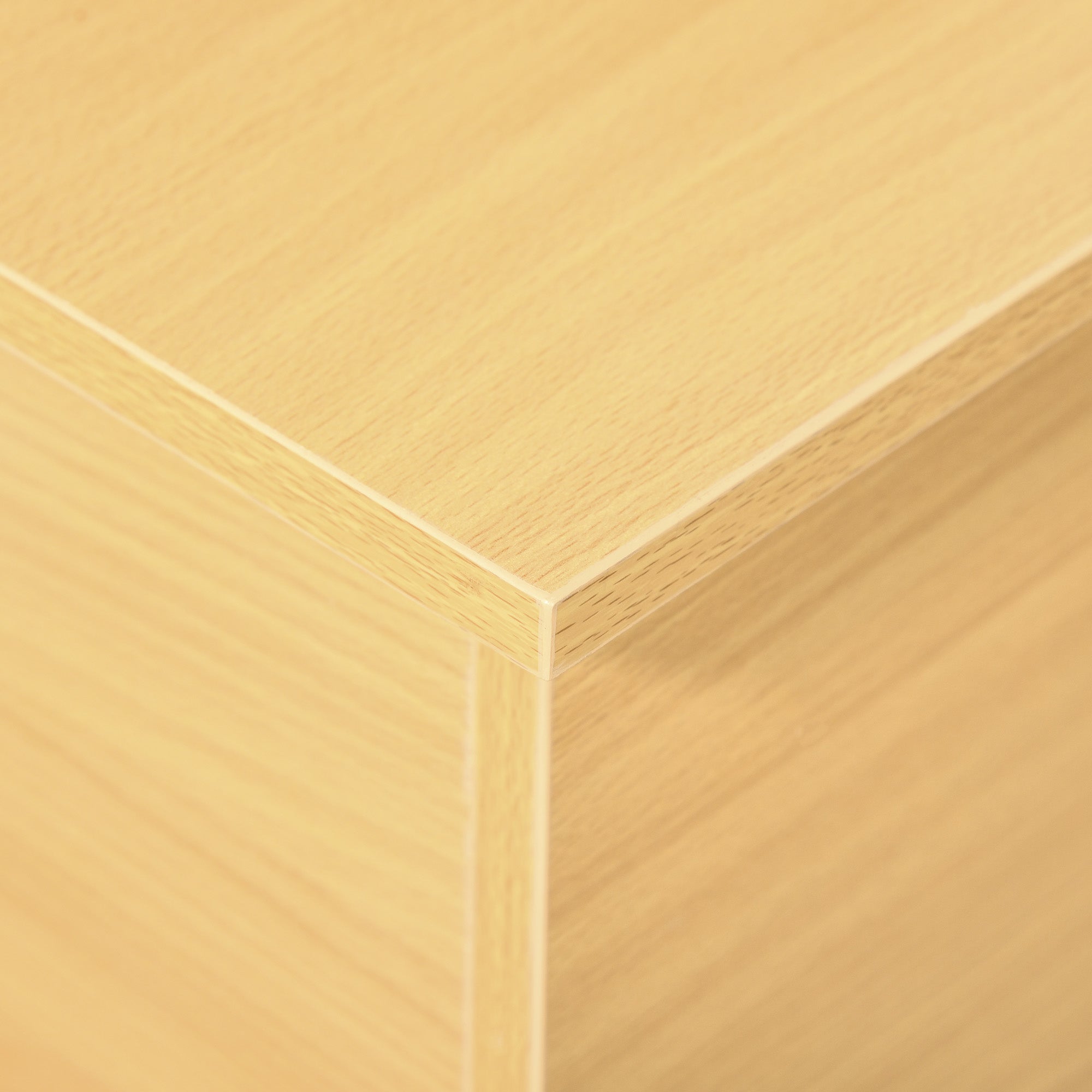 Wooden Storage Chest Ottoman with Lid for Storage in Bedroom Living Room Max. Load 120 kg 100x40x40 cm Natural