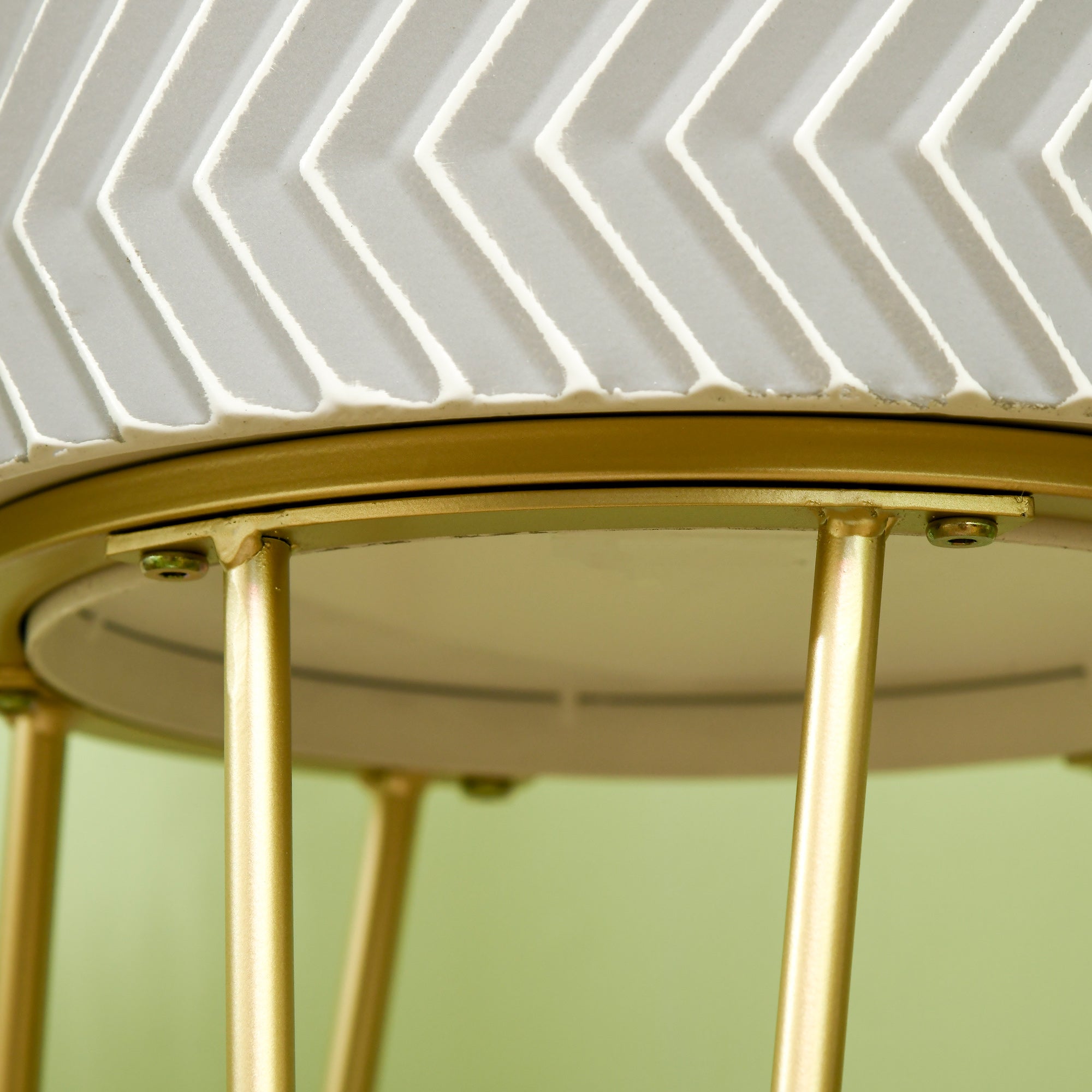 2-Piece Plant Stand Set, 52/67 cm High Flower Stand for Indoor Outdoor, Metal Flower Pot Stand for Living Room, Garden Balcony Decor, Gray