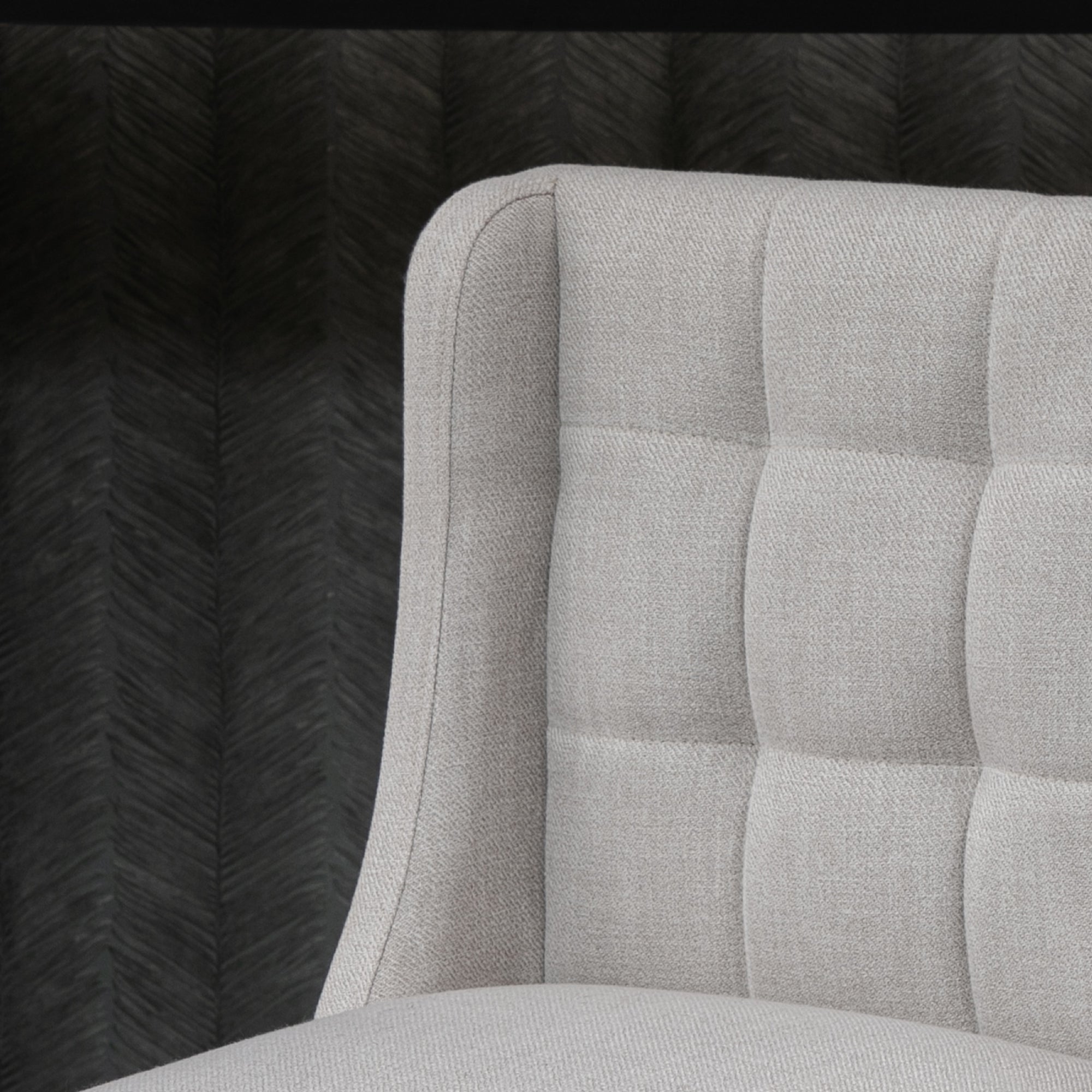 2-Piece Bar Stools Modern Kitchen Chairs Bistro Stools Bar Chairs for Kitchen with Backrest Counter Stools Linen Touch Rubberwood Beige 47 x 50 x 101 cm