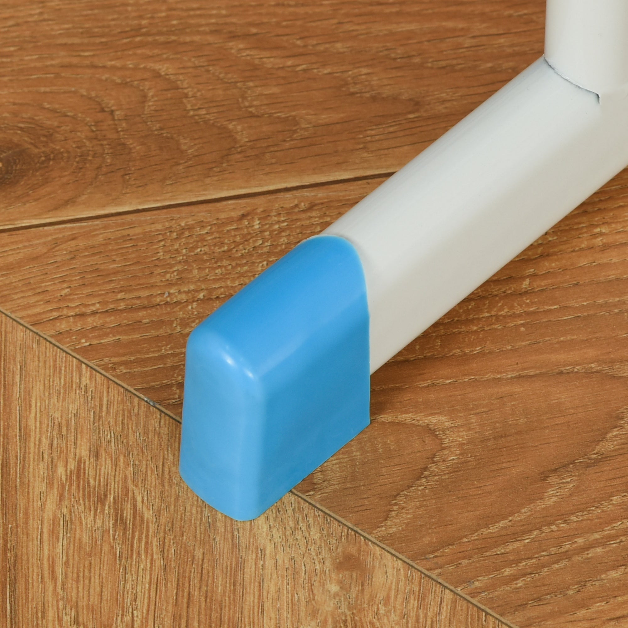 Children's Desk and Chair Set for 6-12 Years Old with LED Lamp, Bookstand, and Shelf, Blue