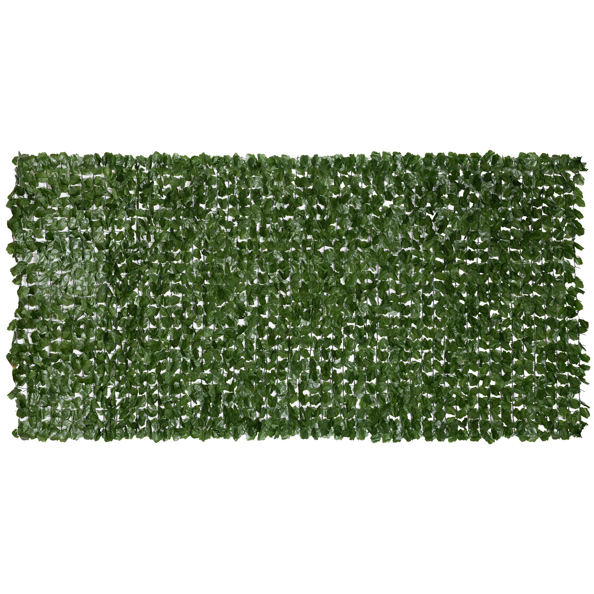 Artificial Ivy Hedge Windbreak Decoration Roll 3L x 1.5H m Realistic Anti-UV Dark Green