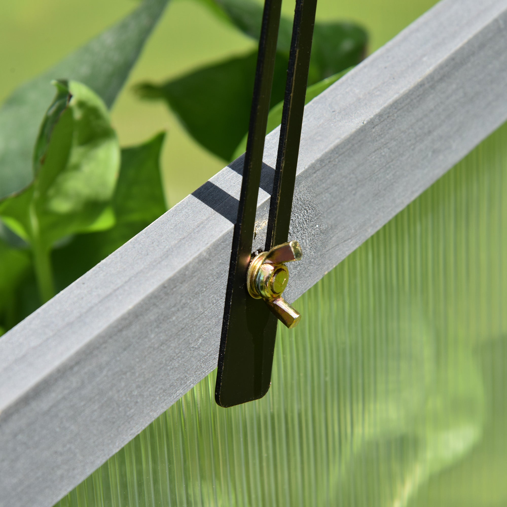 Cold Frame Wood, Mini Greenhouse 100 x 65 x 40 cm, Greenhouse with Cover, UV Protection, Light-Transmitting Cold Frame Box, Winterproof Raised Bed for Garden, Gray