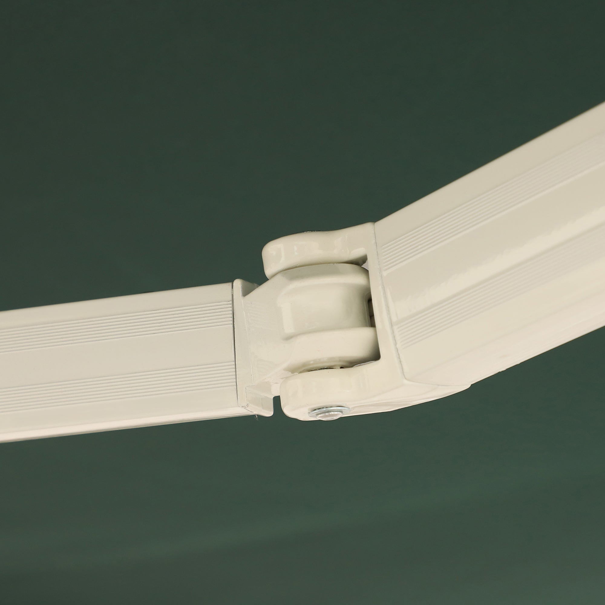 Retractable Manual Awning 3x2.5m Balcony Awning with Waterproof and Anti-UV Metal Crank Outdoor Roll-Up Awning for Garden Terrace Windows Green