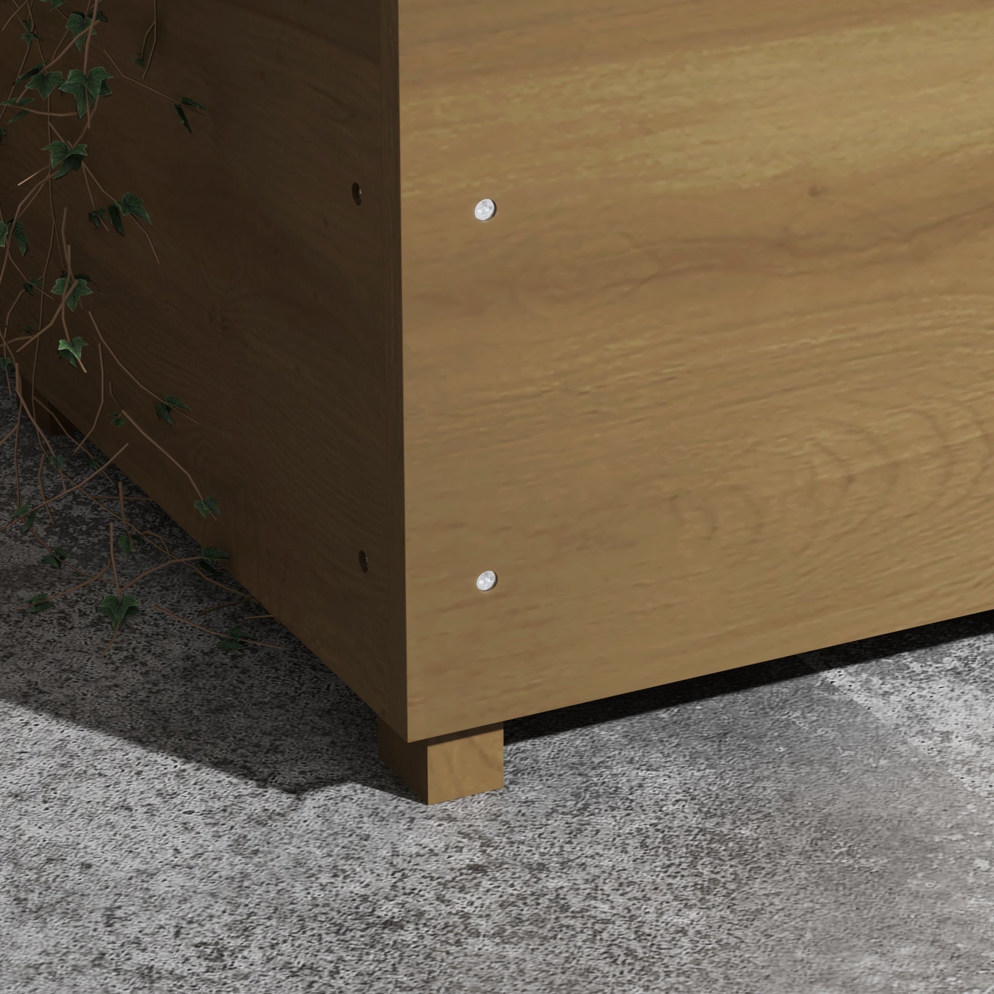 Planter with Trellis and Arch, Flower Bed with Drainage Hole and Liner, Garden Planting Bed for Climbing Plants, Solid Wood, 112 x 41 x 180 cm, Brown