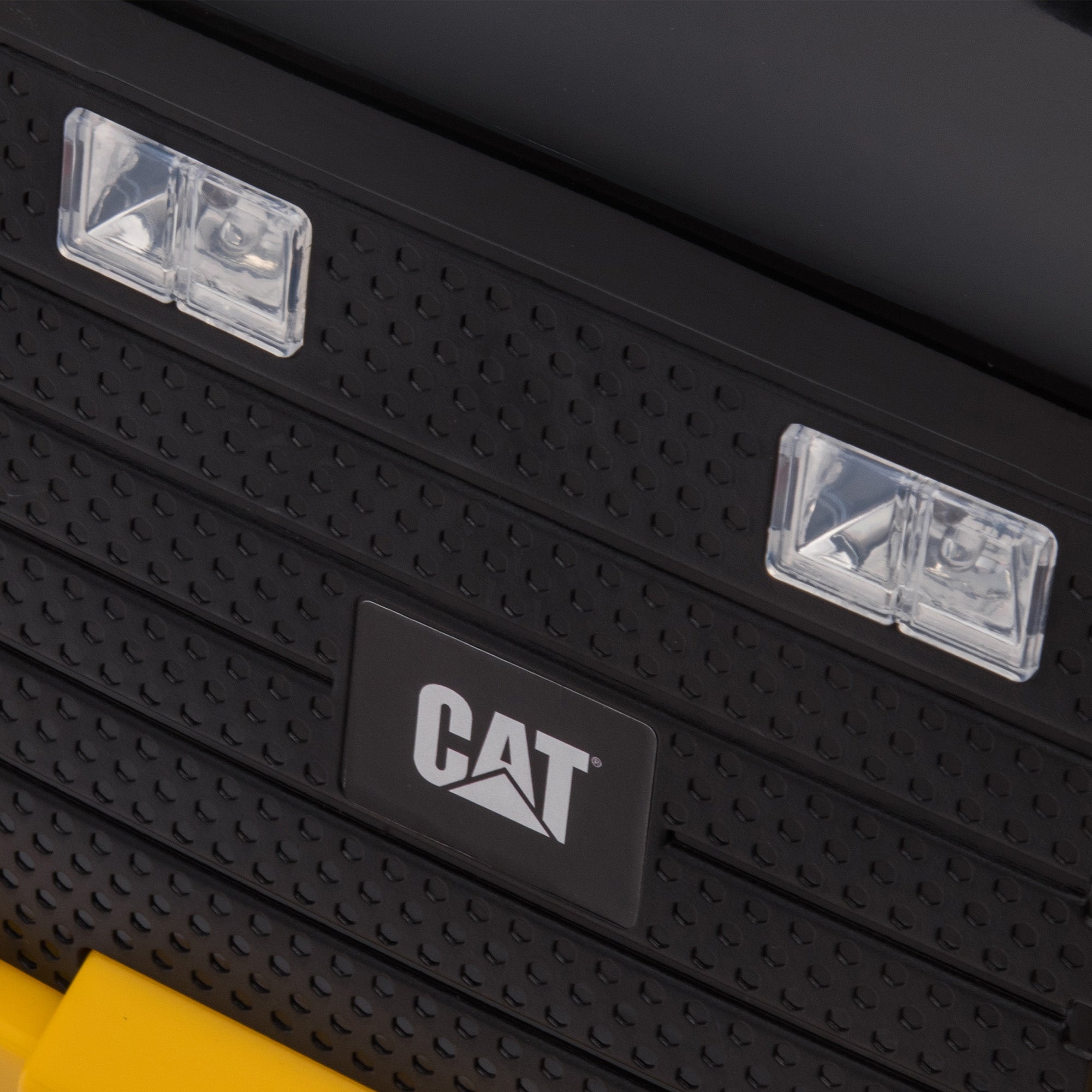 Electric Children's Tractor, Play Vehicle with Tipping Loading Area, Horn, Electric Car for Kids, Ride-On Tractor with Headlights, max. 3 km/h, for Children 1.5 to 3 Years Old, Metal, Yellow