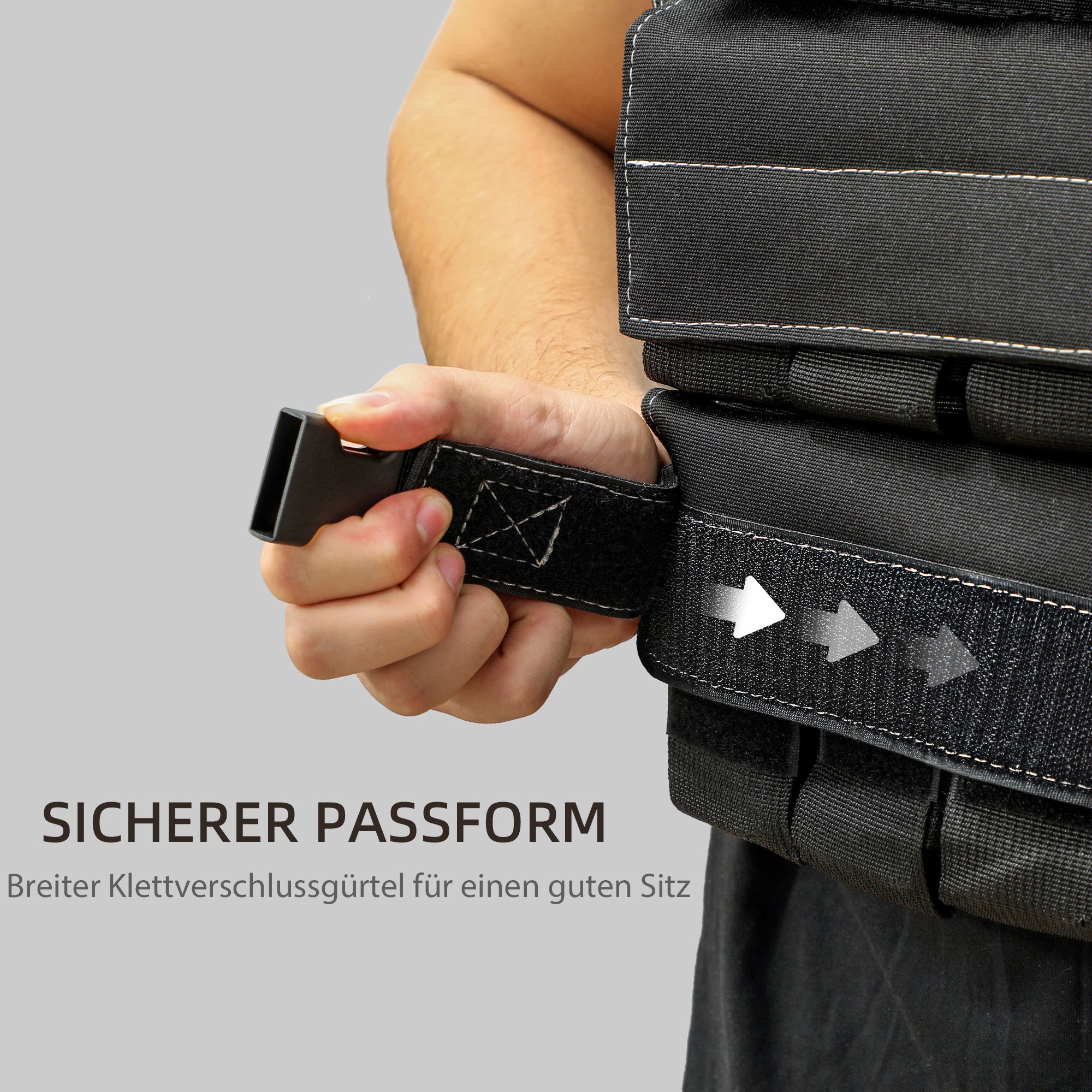 SPORTNOW 15 KG Weighted Vest Adjustable Training Vest with Removable Weights Reflective Stripes Running Vest for Men Women for Muscle Building Strength Training, Running, Fitness, Cross Training