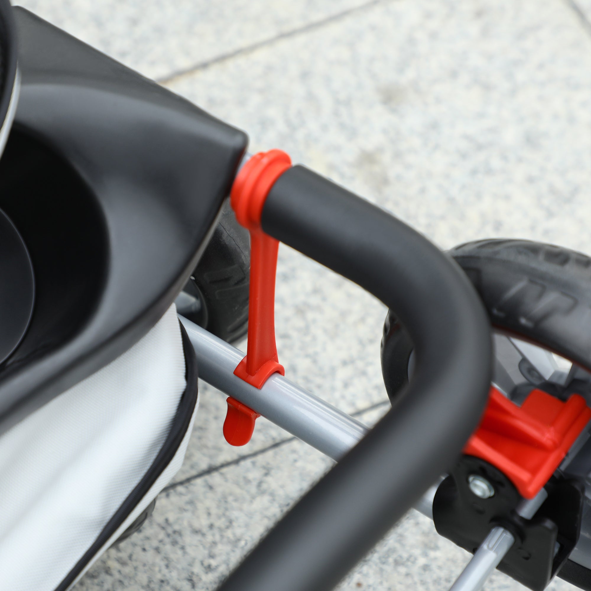 Dog Buggy, Dog Cart with Rain Cover, Foldable Dog Trolley up to 10 kg, Cat Buggy for Small Dogs with Cup Holder, Mesh Window, Cat Cart, Gray, 75 x 45 x 97 cm